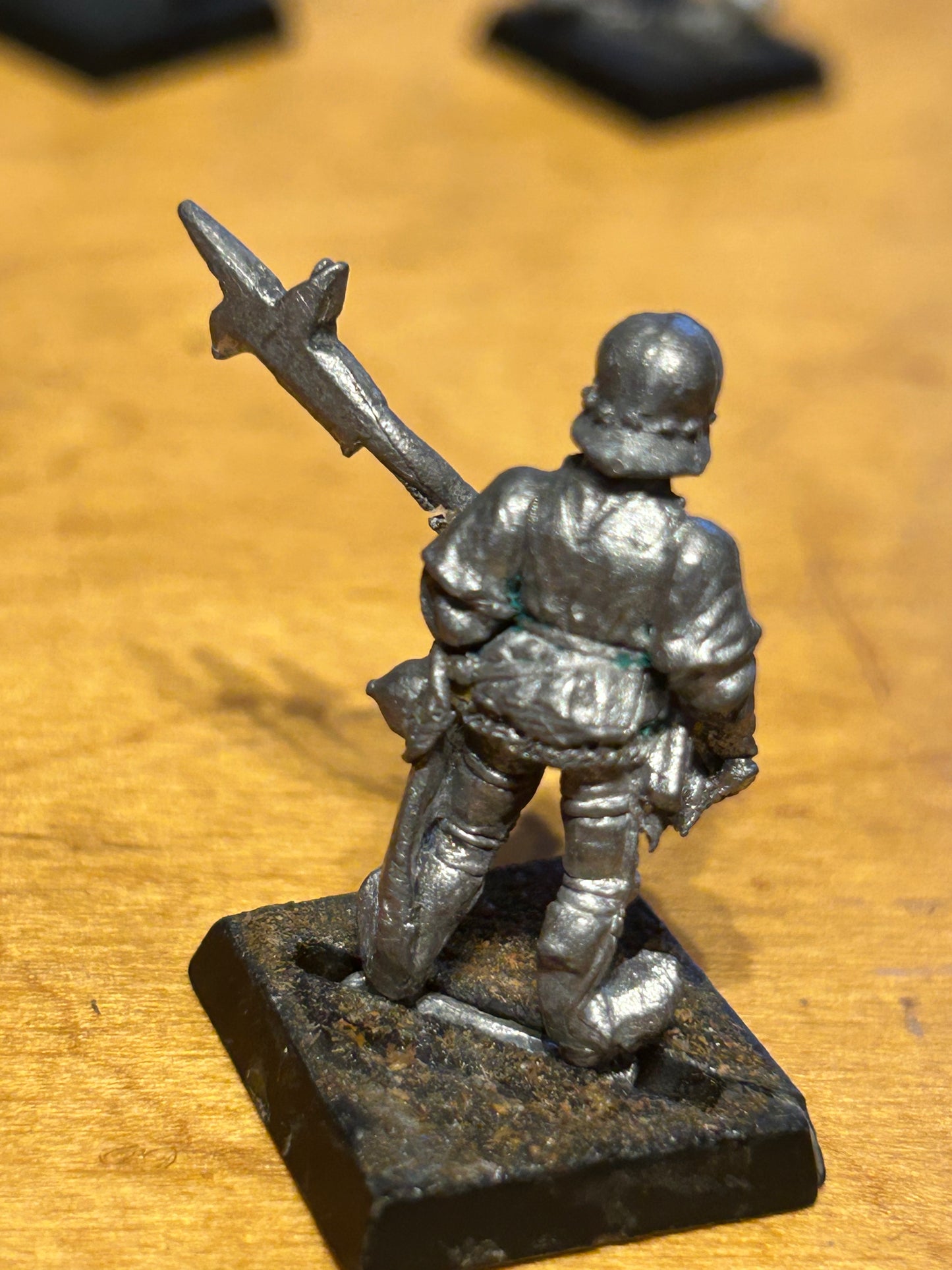 Games Workshop C26 MEN AT ARMS Metal Billman Halberd Warhammer Citadel