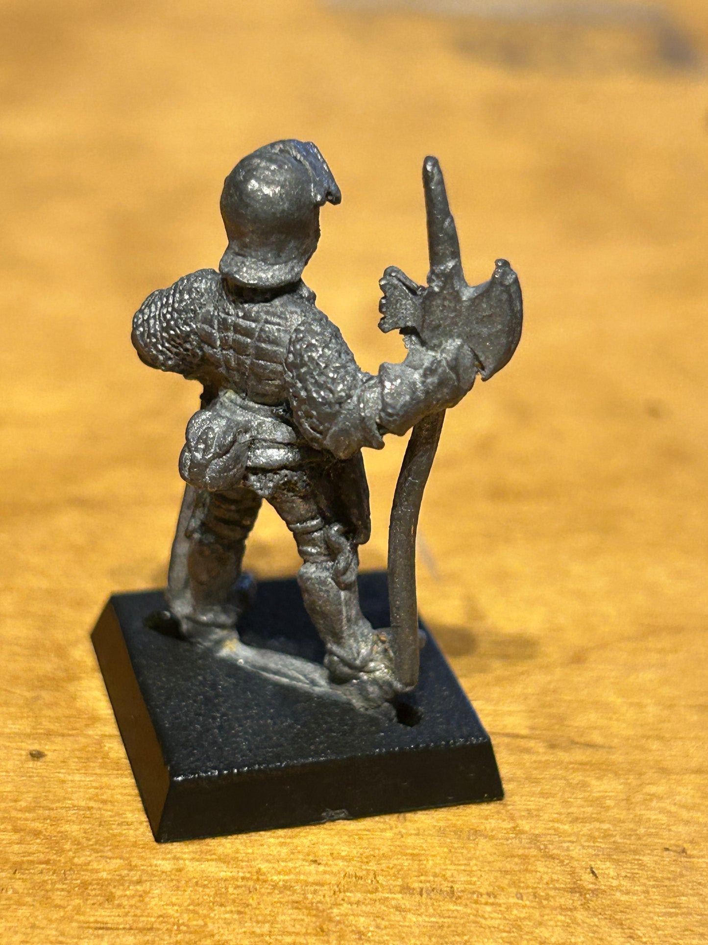 Games Workshop C26 MEN AT ARMS Metal Billman Halberd Warhammer Citadel