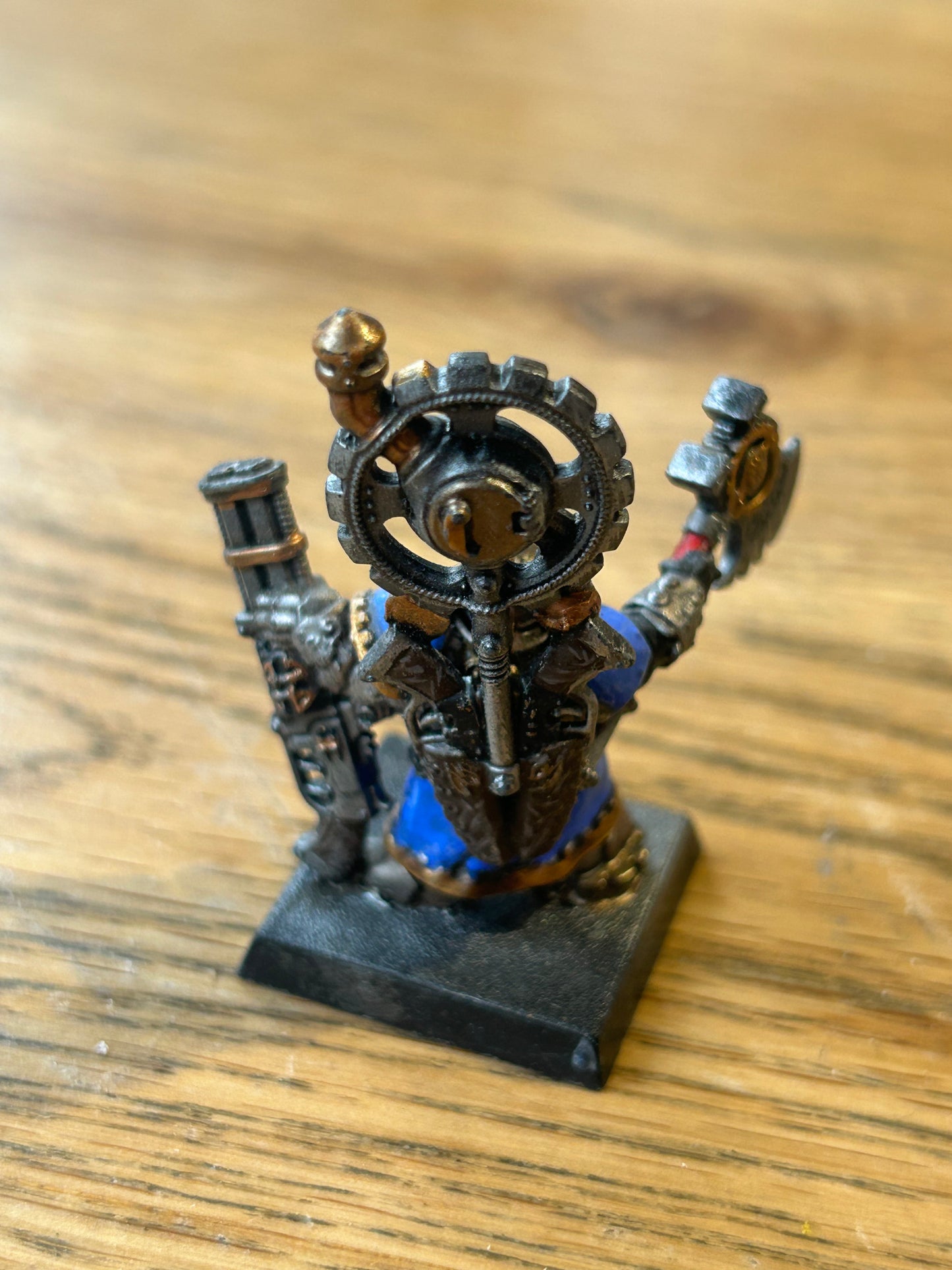 Warhammer Dwarf Cogsmith or engineer proxy warhammer fantasy or age of Sigmar