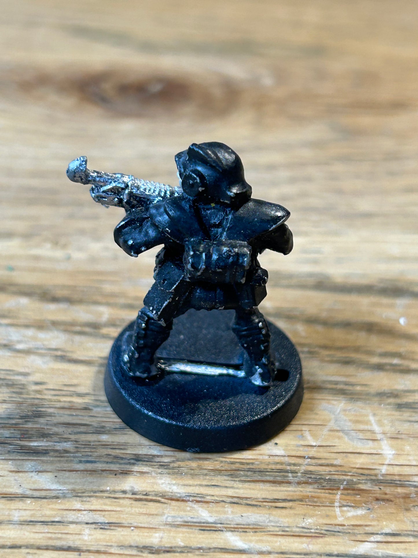 Imperial Guard Trooper Harrison w/ Autogun RT05 Rogue Trader Metal Citadel