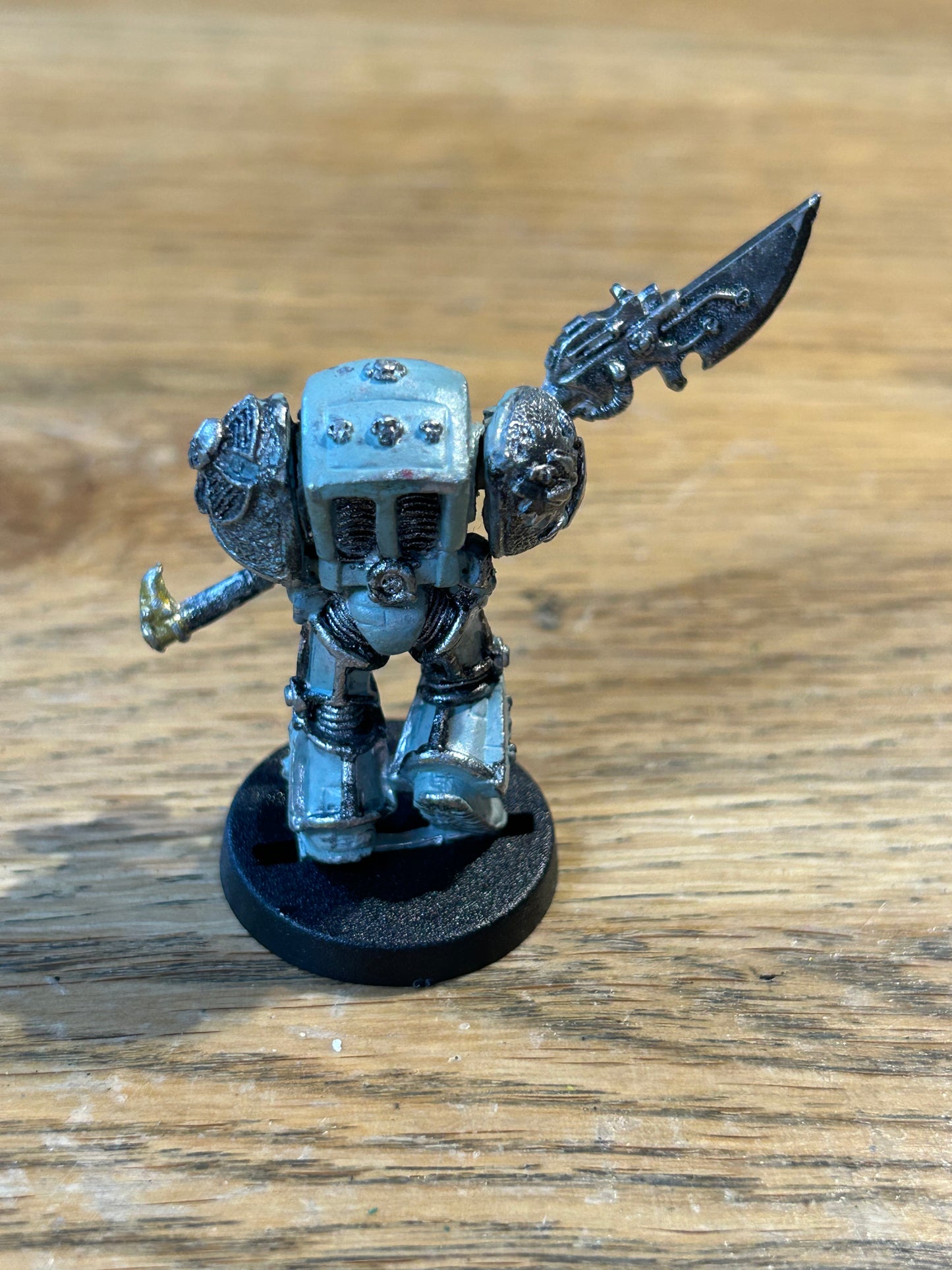 Warhammer 40k Rogue Trader Grey Knight Terminator with nemesis halberd