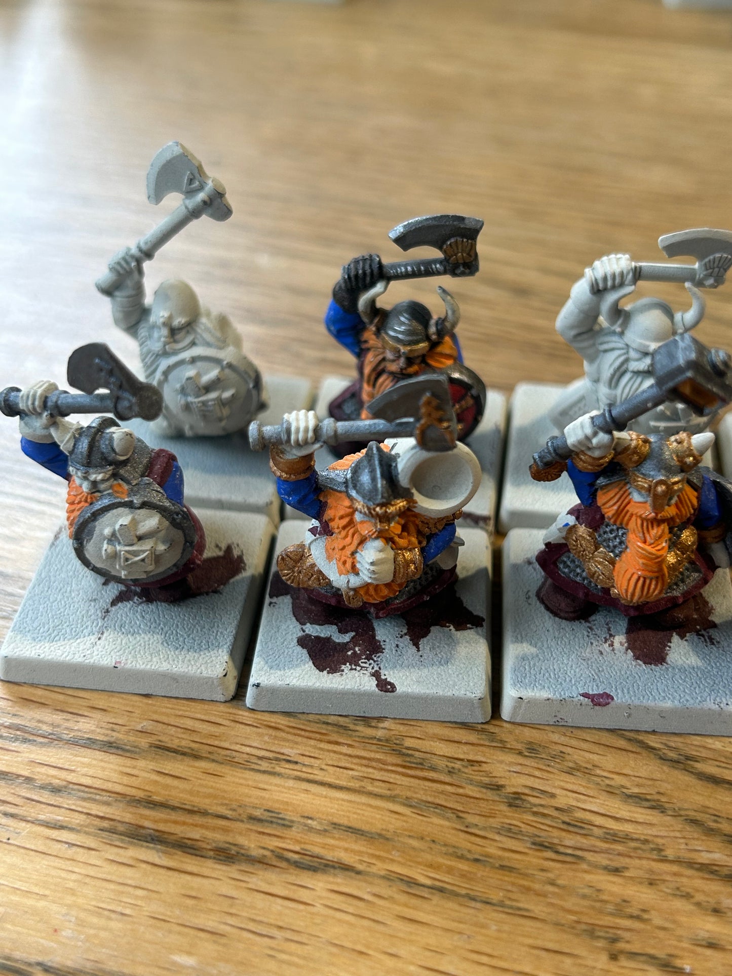 Warhammer Fantasy Battle 12 Dwarf Warriors Battle for Skull Pass