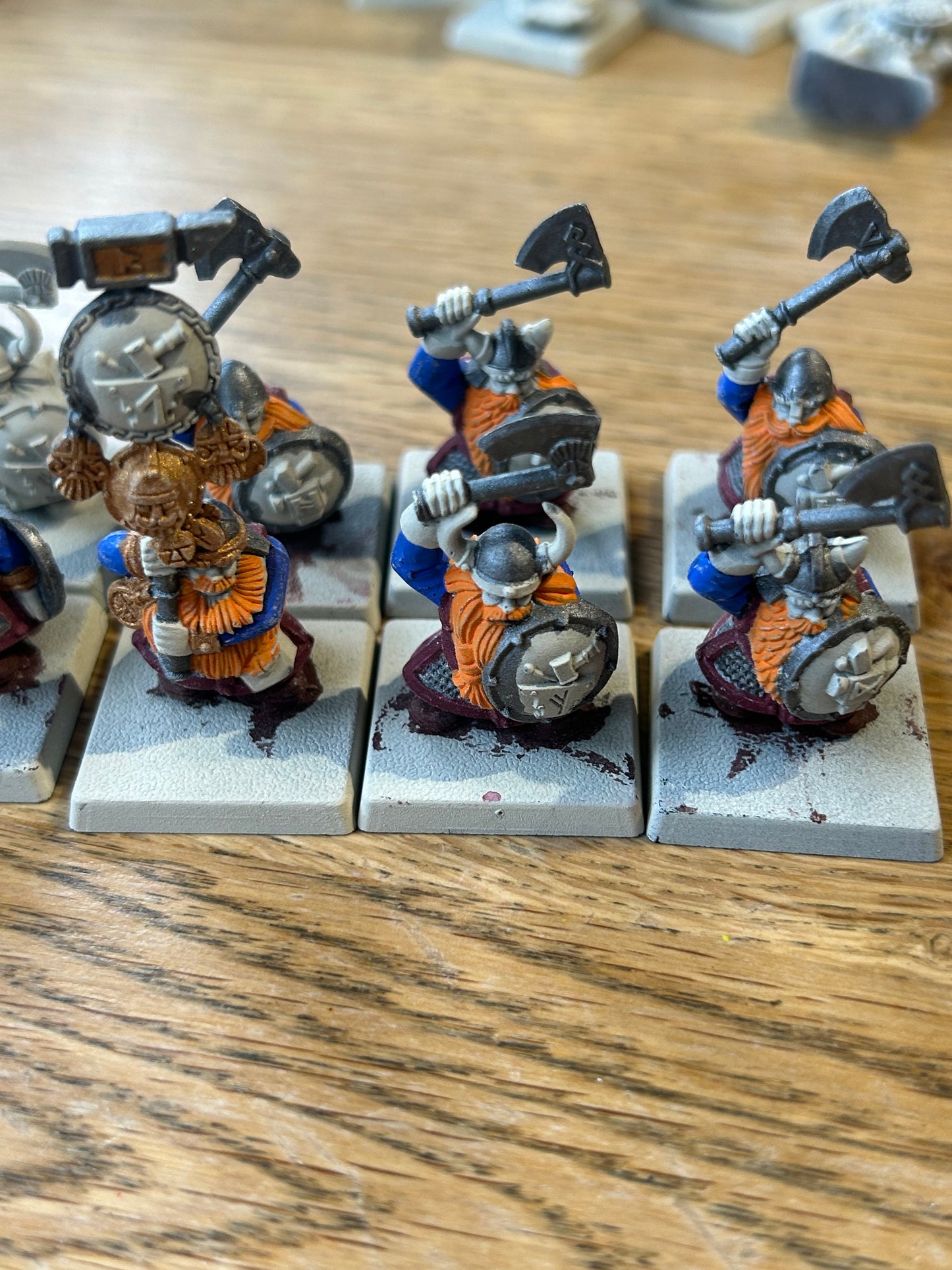 Warhammer Fantasy Battle 12 Dwarf Warriors Battle for Skull Pass
