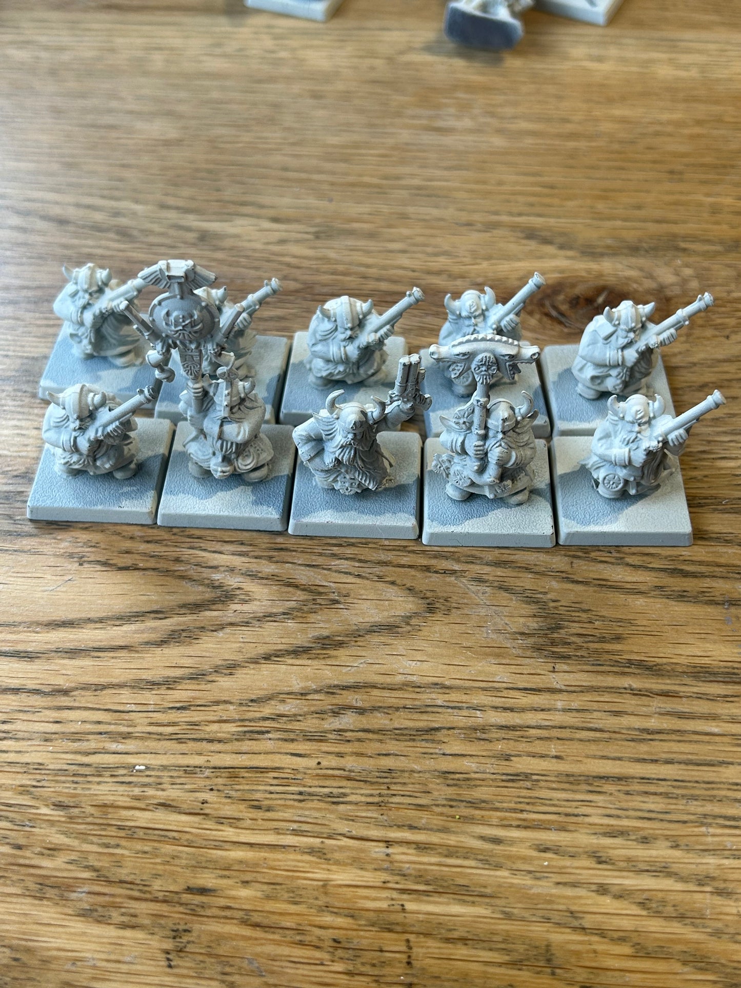 WHFB Dwarf Thunderers x 10 (Battle for Skull Pass) - Primed