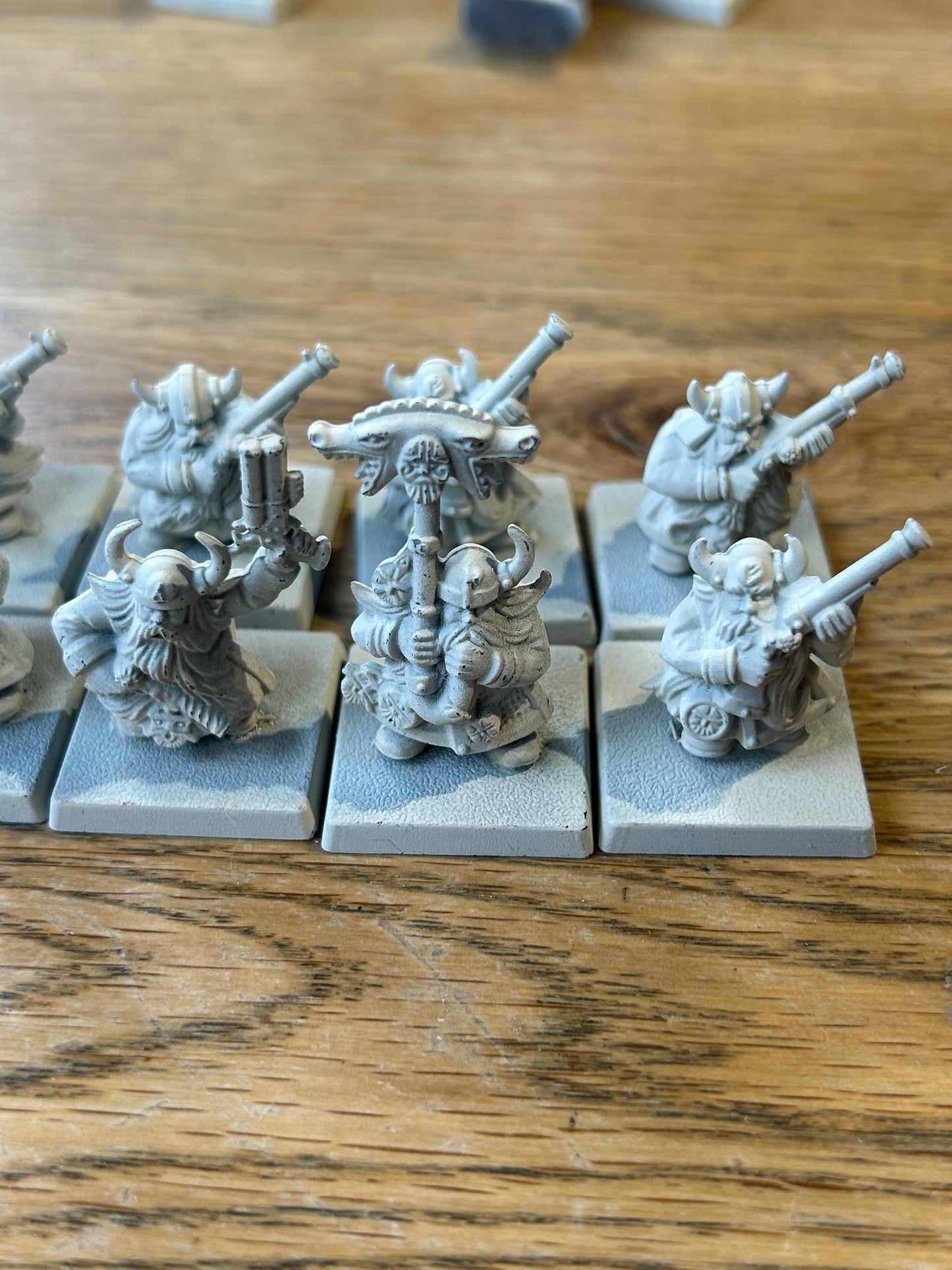 WHFB Dwarf Thunderers x 10 (Battle for Skull Pass) - Primed