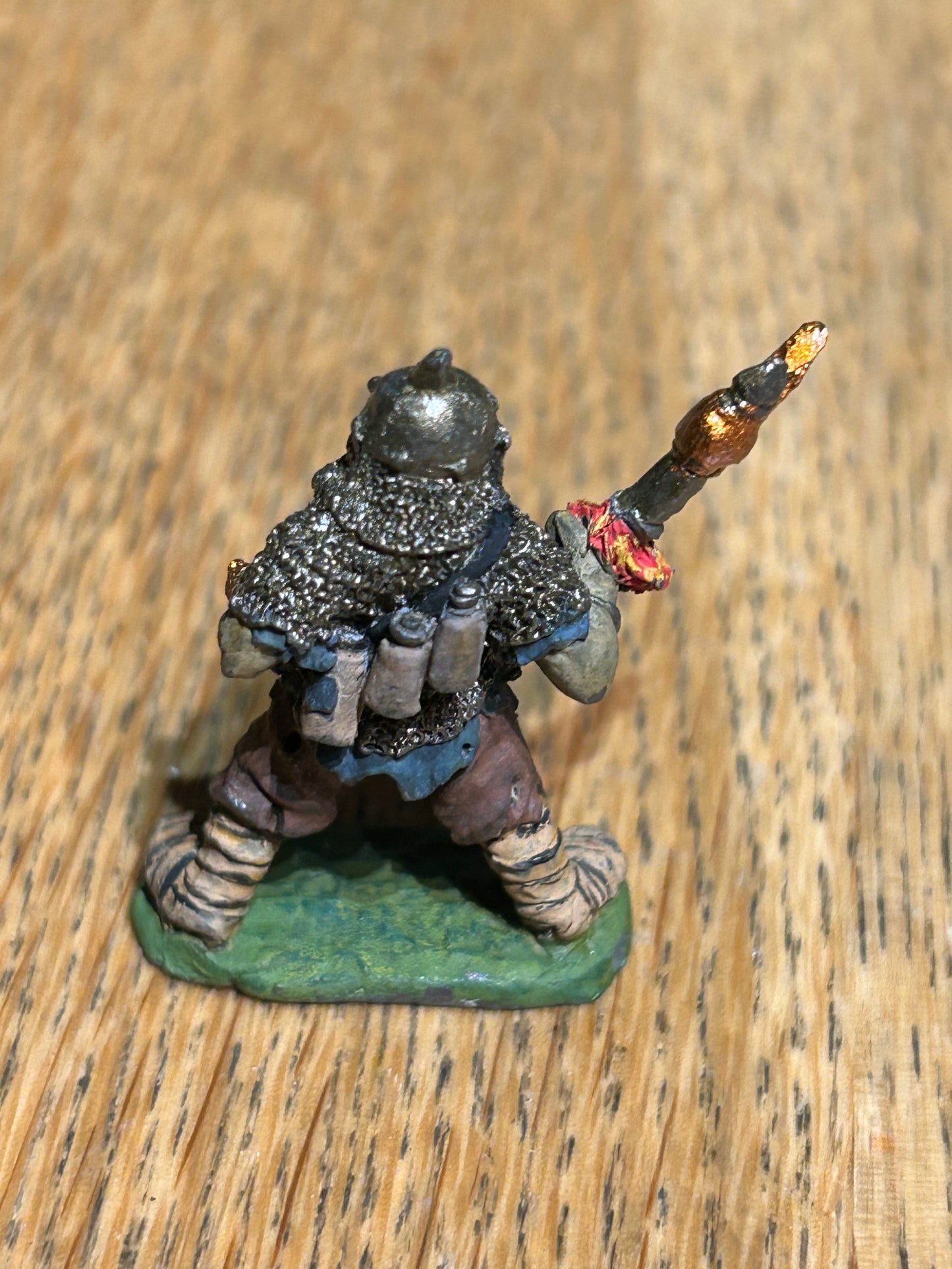 C16 armoured orc chieftain warhammer fantasy