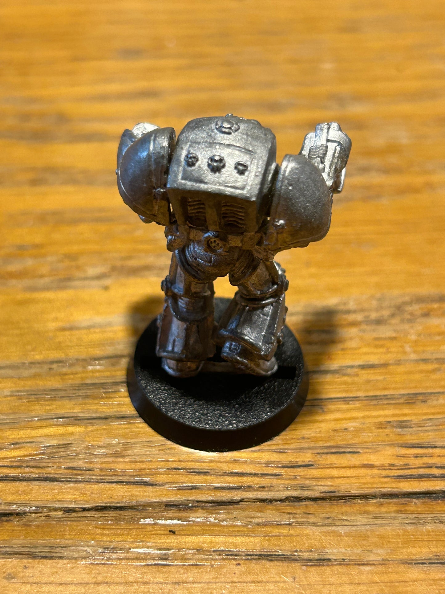 Warhammer 40k - Space Marine - Classic Rogue Trader Librarian, Terminator Armour with storm bolter and power fist