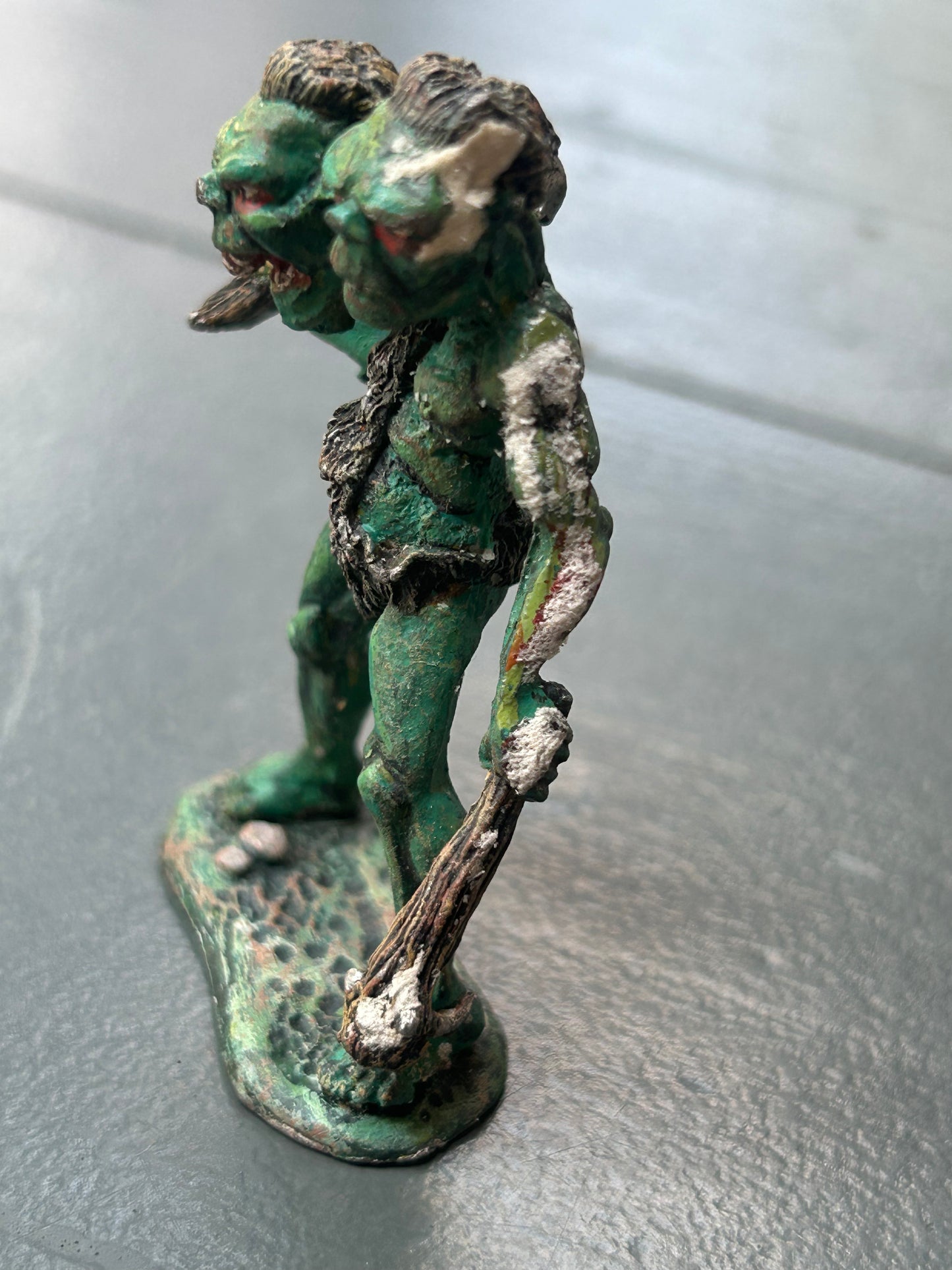 Warhammer Citadel Rpg Old Hammer Giant Two Headed Troll metal figure Dungeons