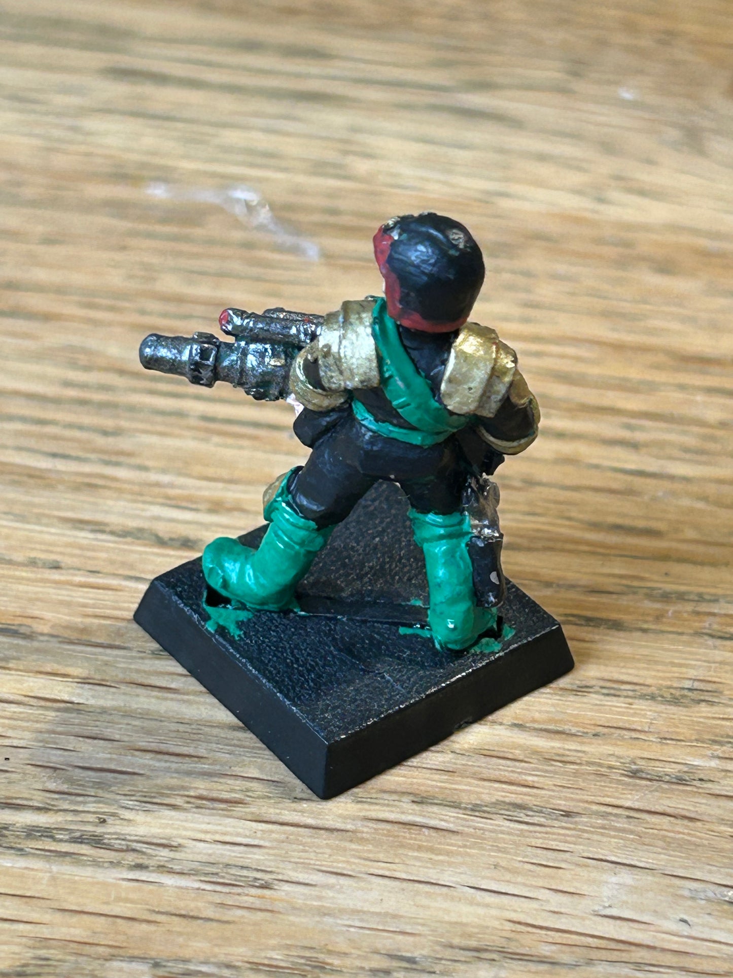 Judge Dredd 1985 V RARE Citadel GW metal 2000AD RPG JD4 Stum Gun Riot Judge