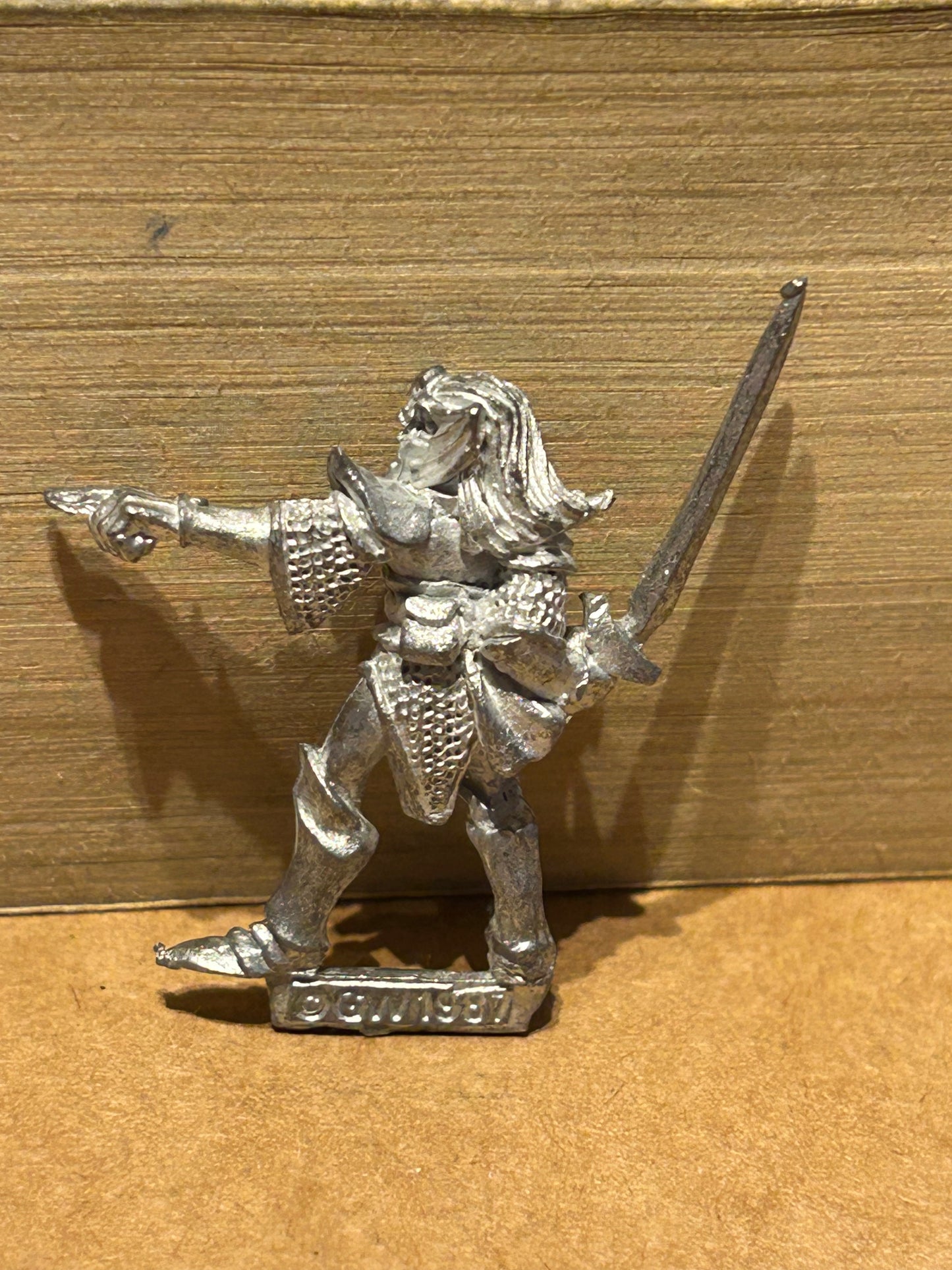 Games Workshop EC05 Dyvim Tvar Eternal Champion Metal Figure 1987 GW Elf Elves