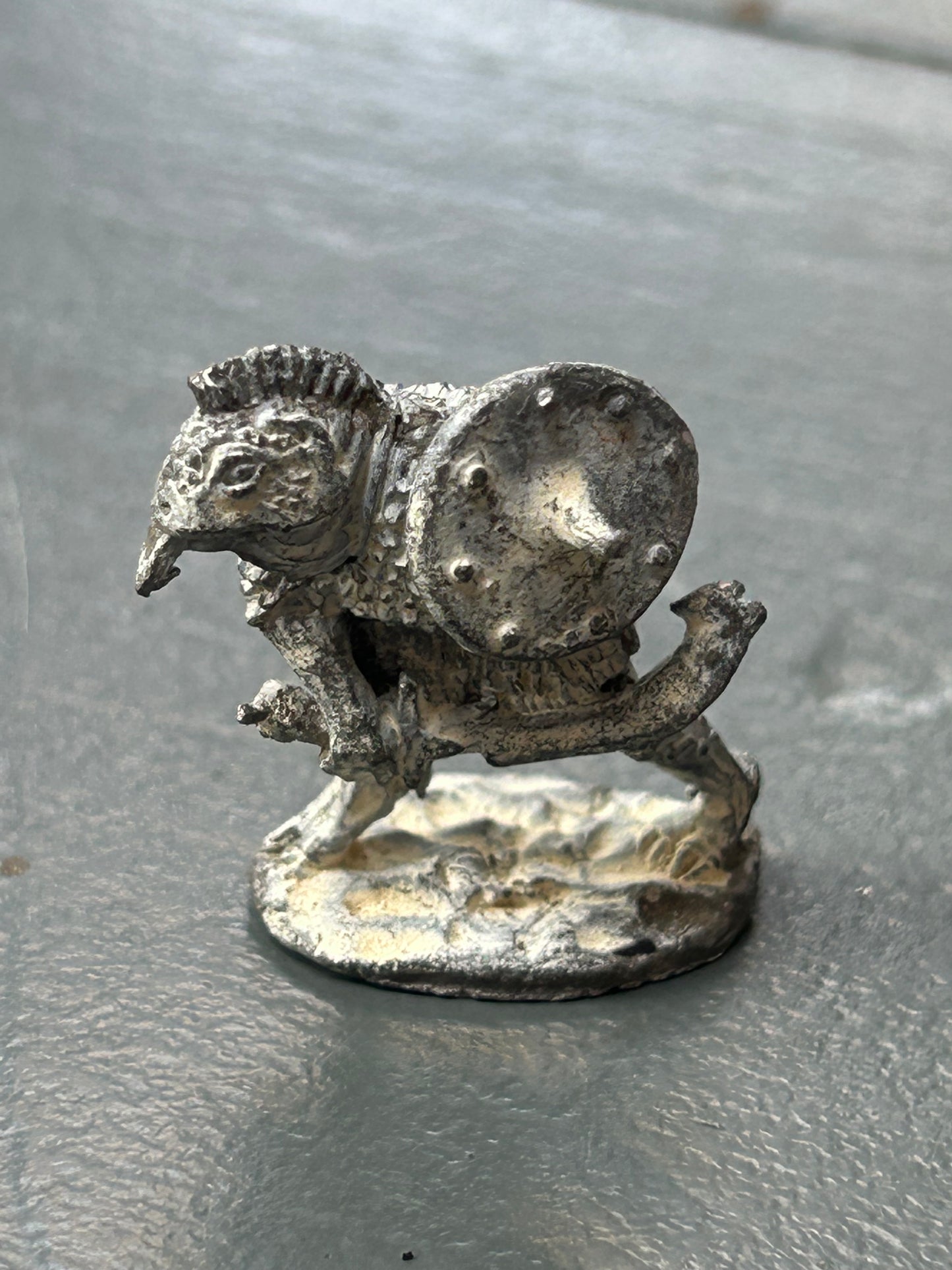 Citadel GW Warhammer metal 80s Runequest Box Set 4 The Broo Iguana Headed Broo