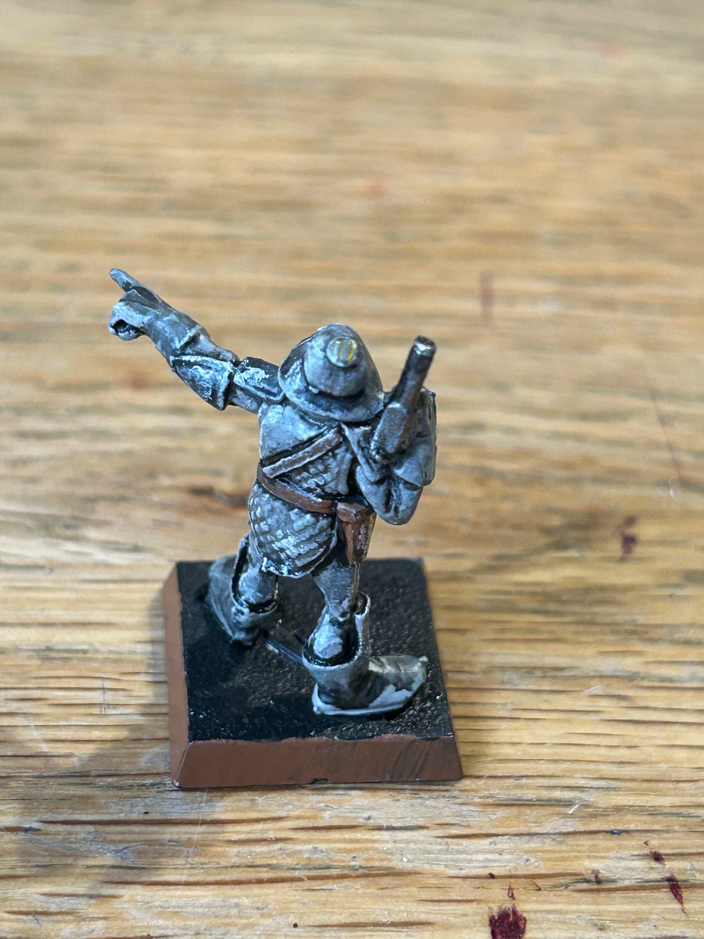 PARANOIA GUARD officer Metal PARA1 Figure Citadel 40K 1980s