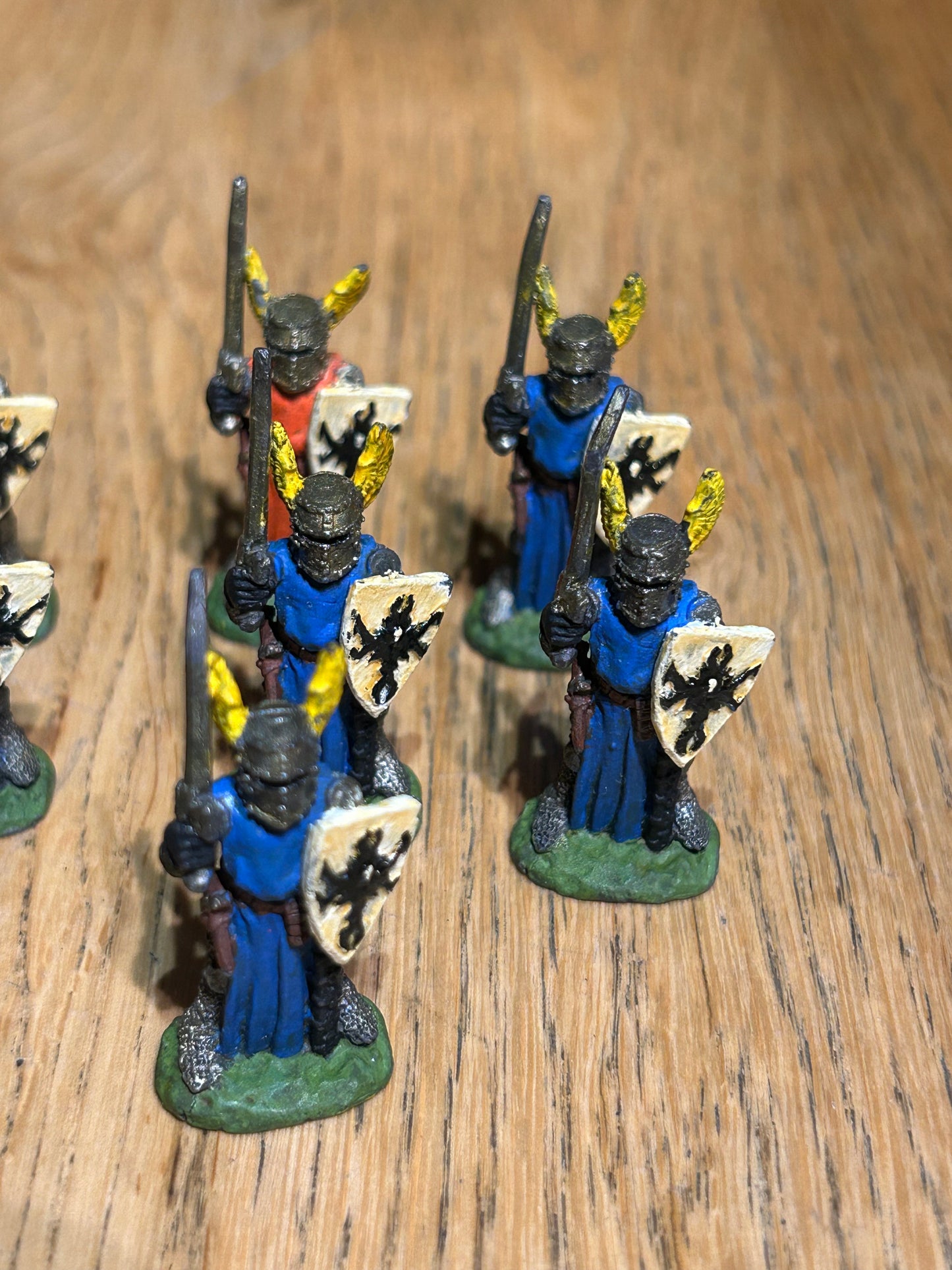 Warhammer Regiment Of Renown Empire Bretonnian Knights Of Origo (9 troopers and musician)
