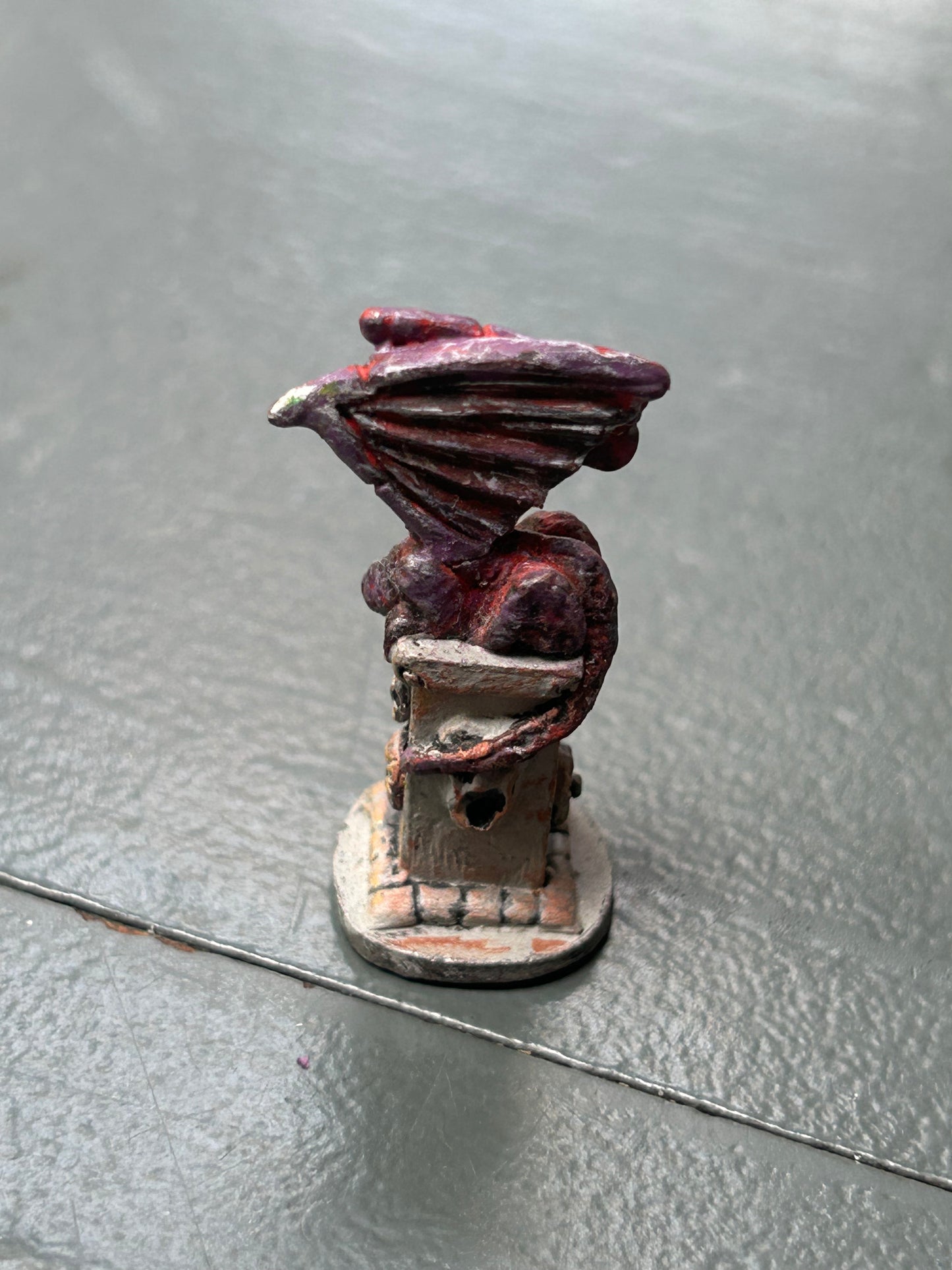 Citadel Fantasy Specials FS Chronicle CB3 Dragon Statue 1980s Metal AD&D Rare