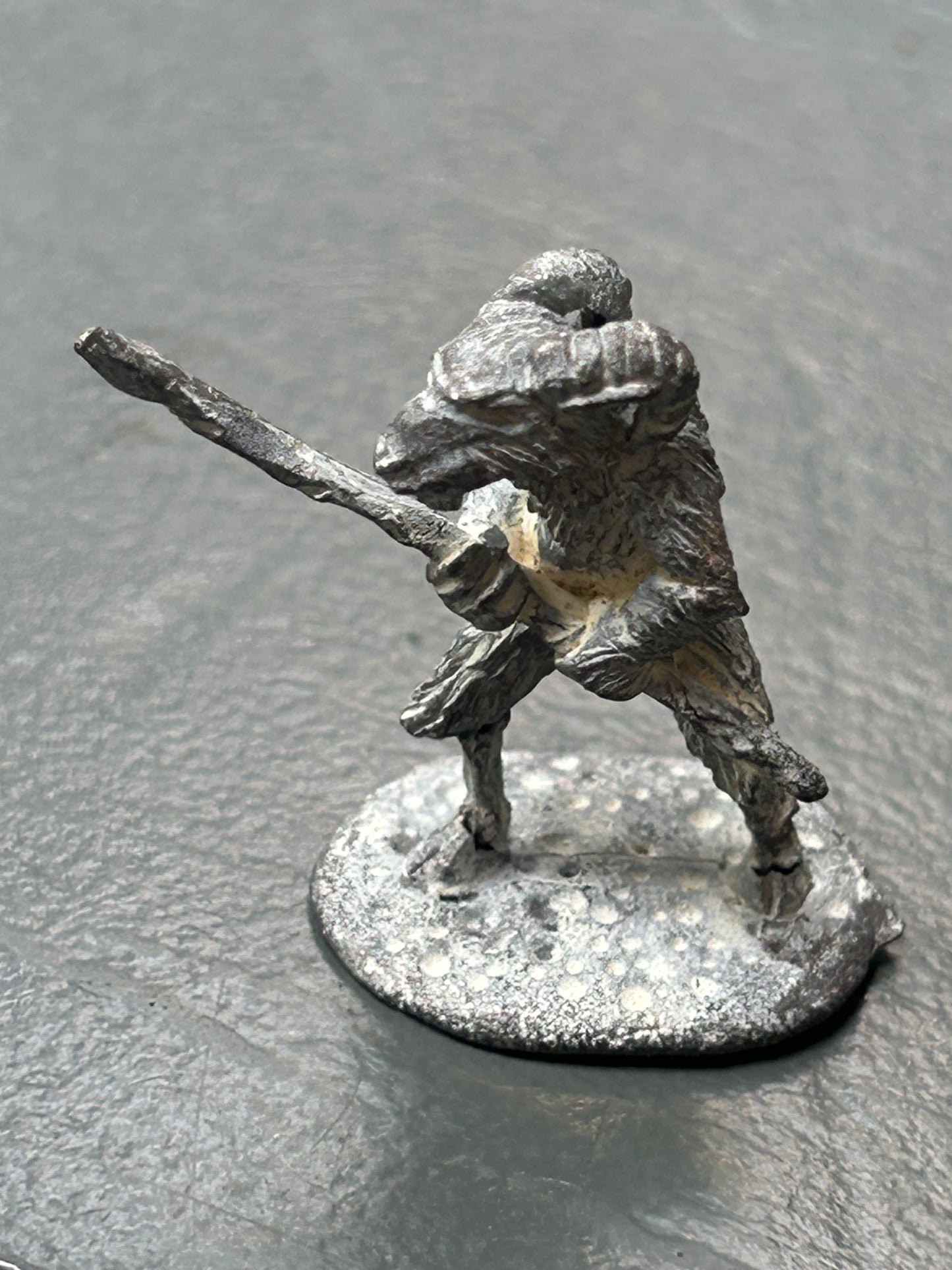 Citadel Warhammer metal 80s Runequest Box Set 4 Beastmen Broo with Spear