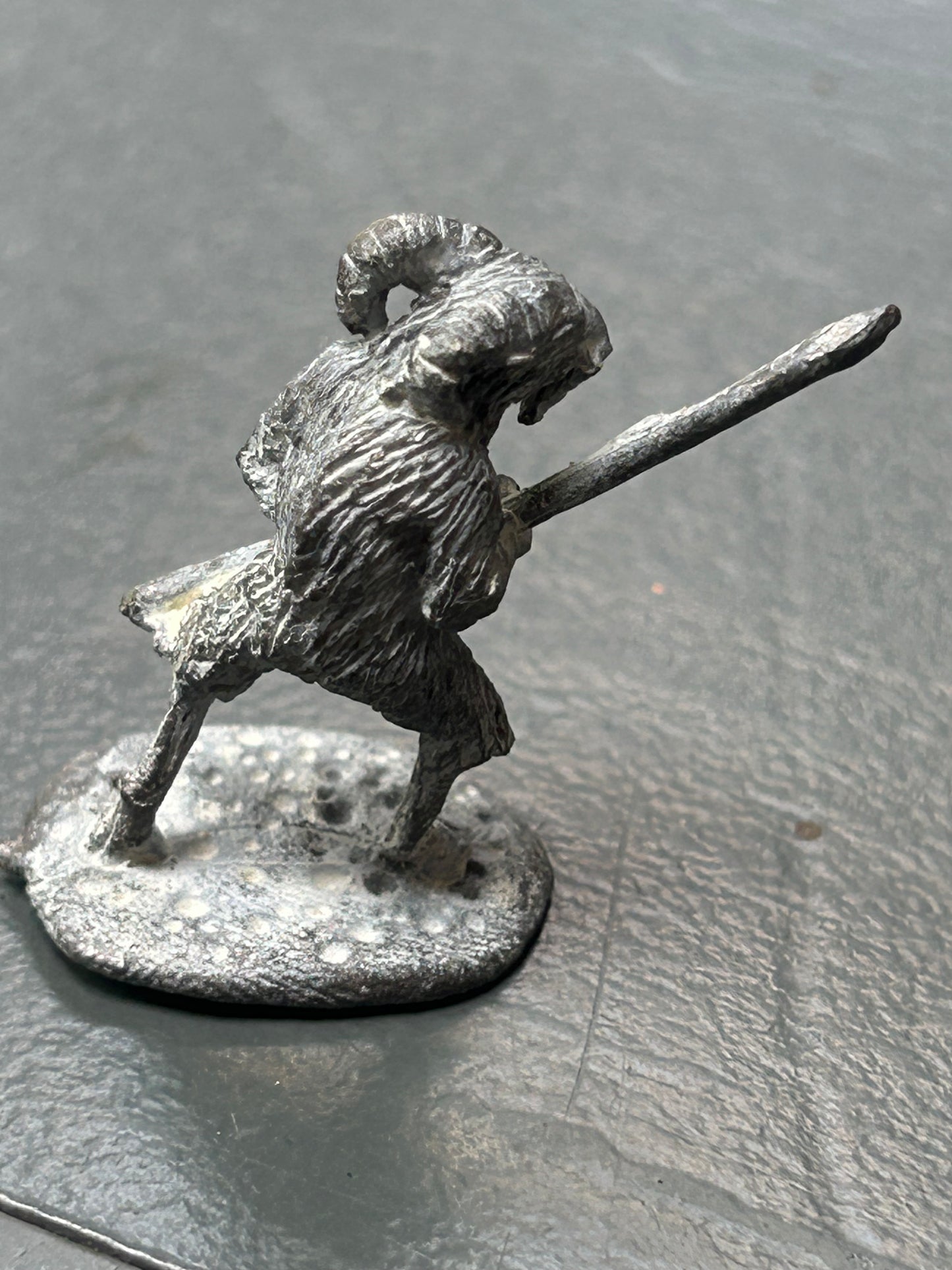 Citadel Warhammer metal 80s Runequest Box Set 4 Beastmen Broo with Spear