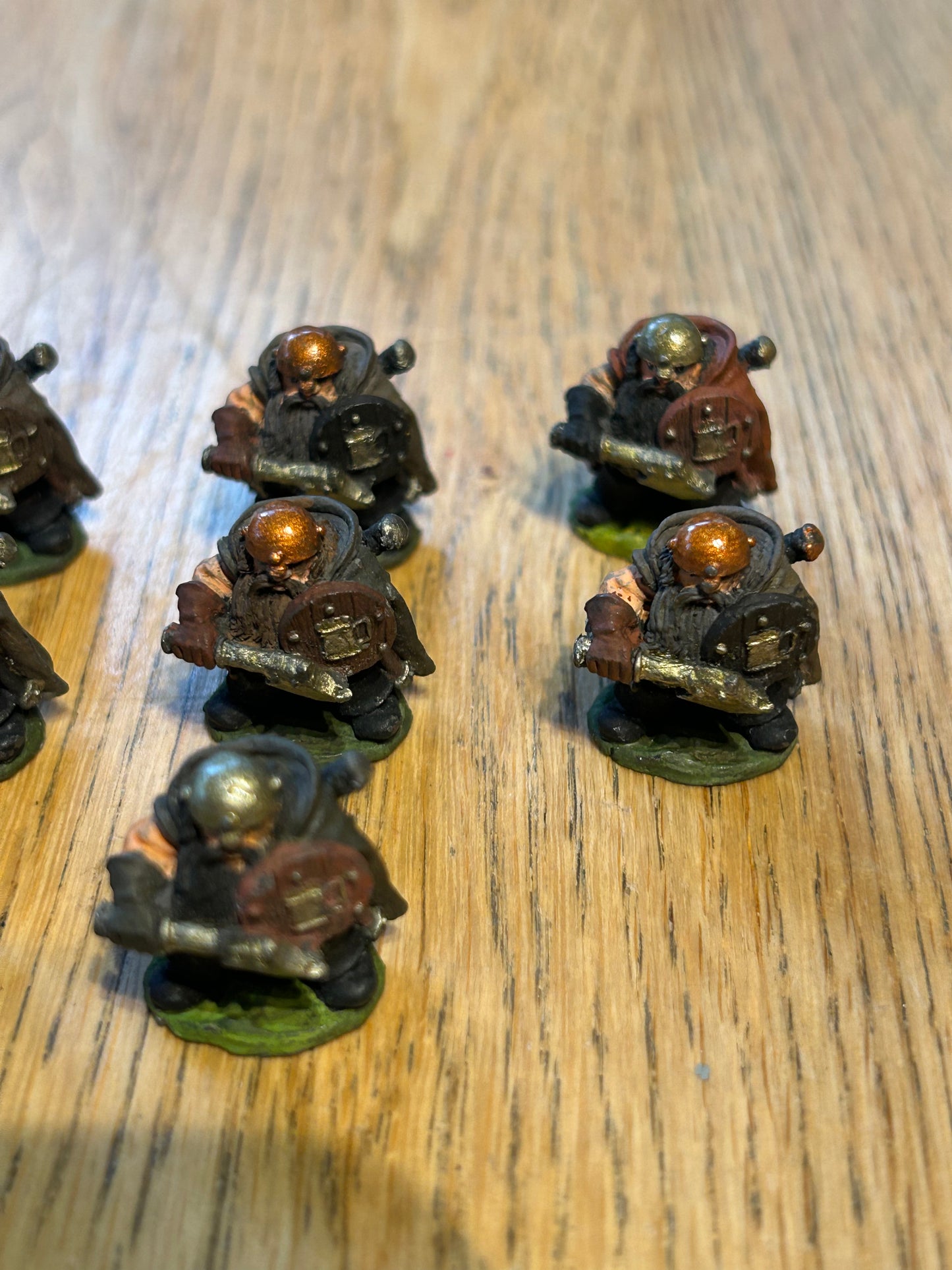 RR1 Bugman’s dwarf rangers 9 troopers and Joseph Bugman warhammer fantasy dwarfs