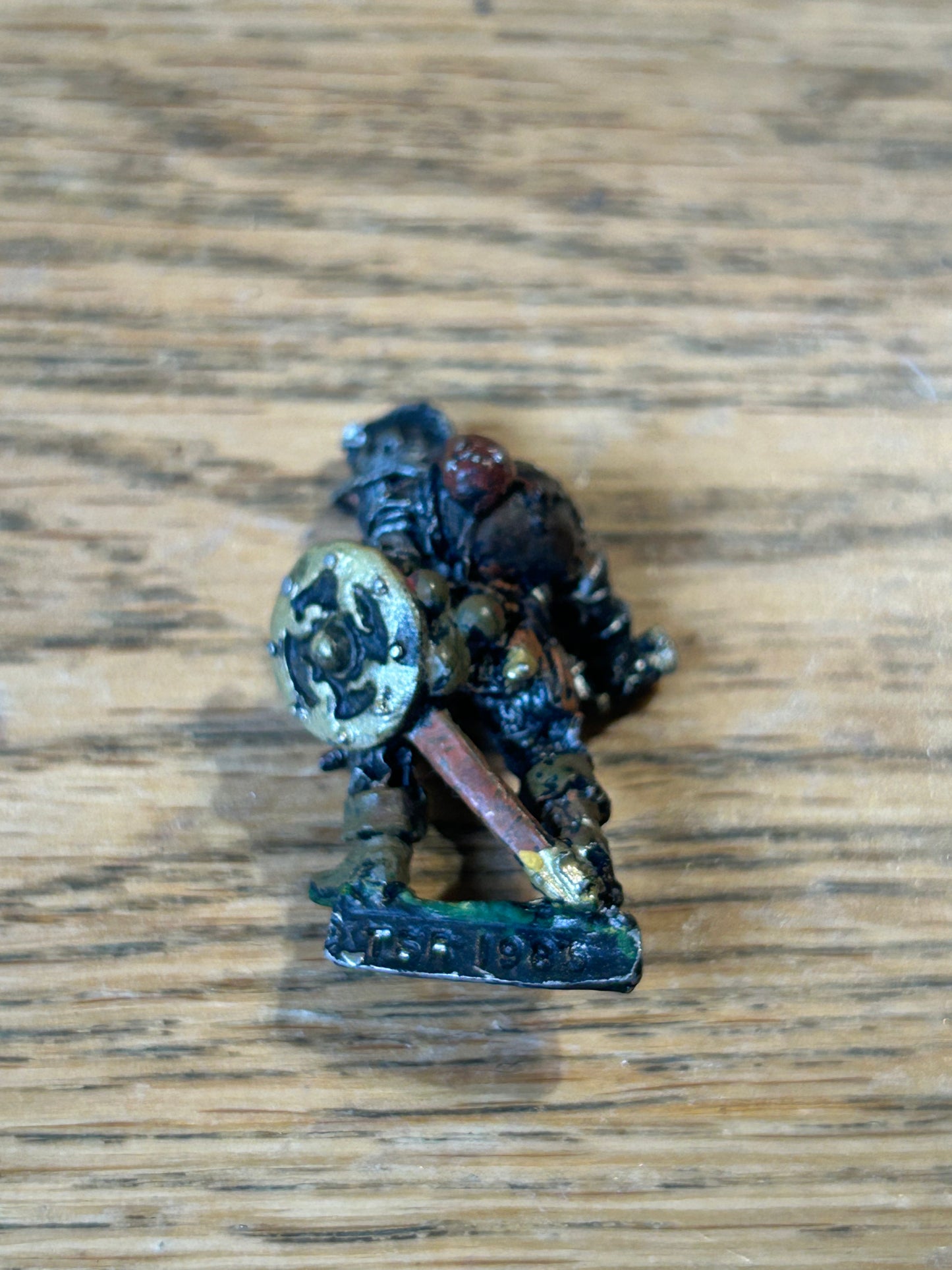 BDD1 Dungeon Adventurers "Armoured Fighter" AD&D TSR Citadel Metal