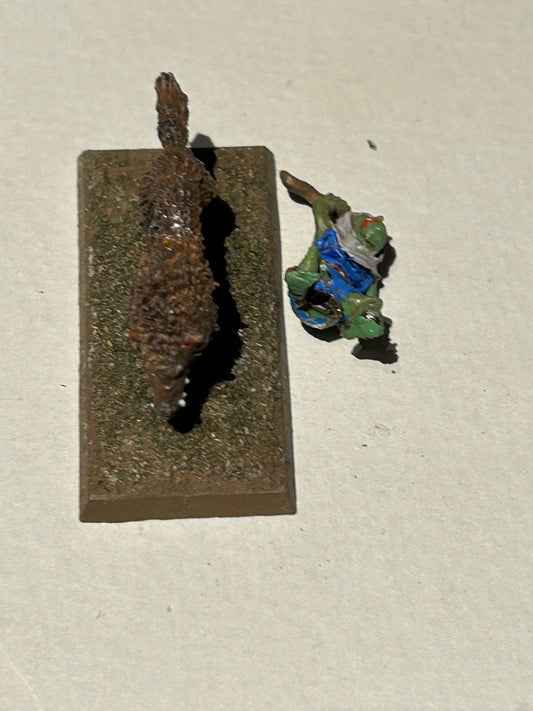 Warhammer fantasy c21 wolf rider saggob goblins