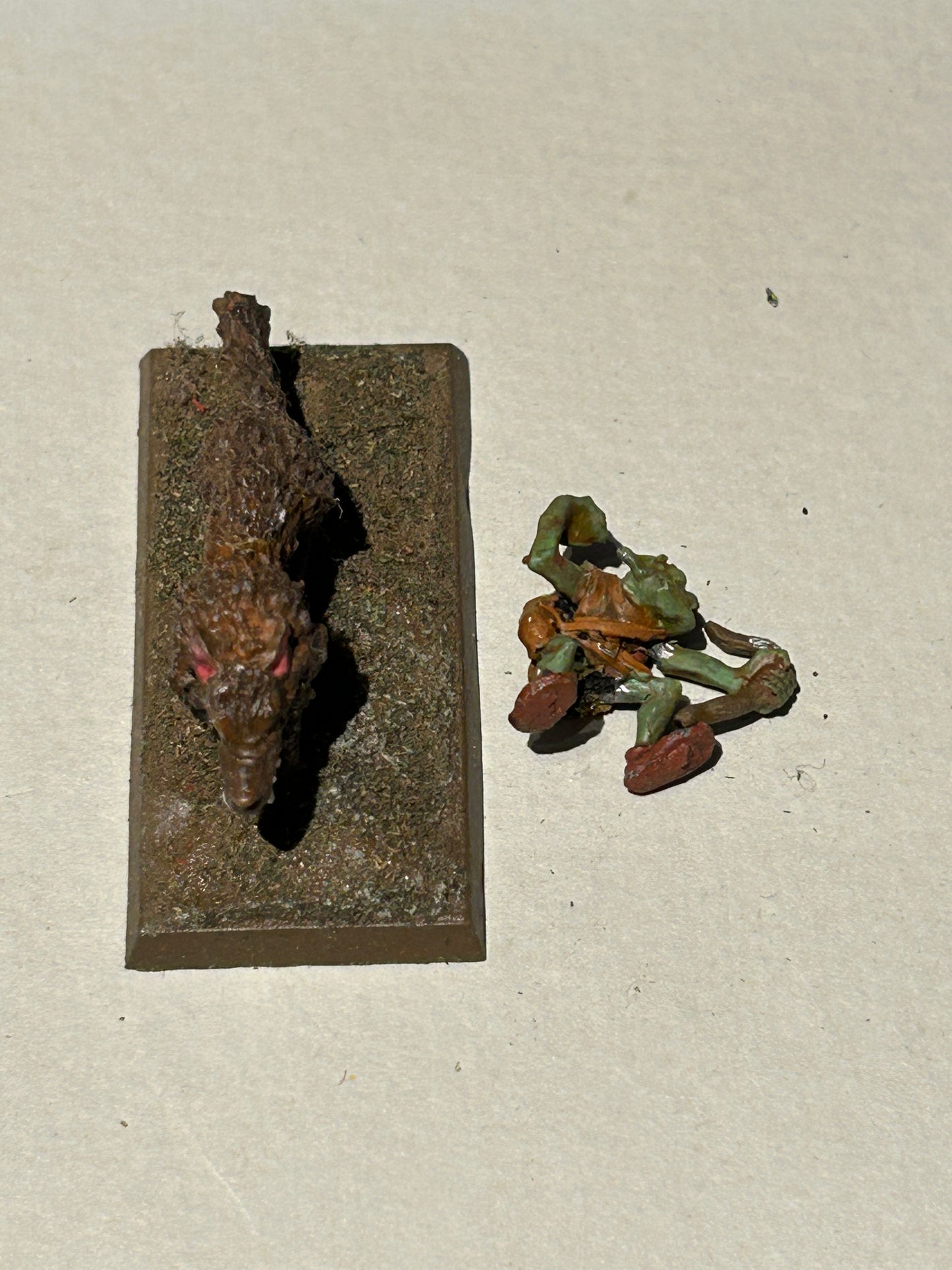 Warhammer fantasy c21 wolf rider with bow goblins