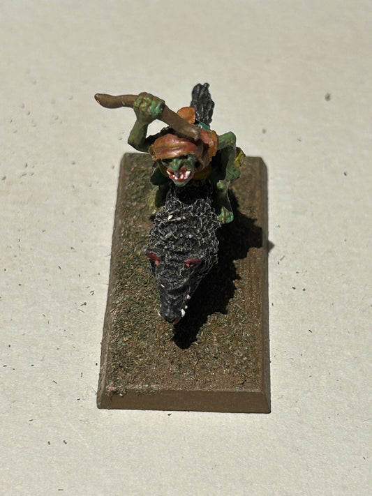 Warhammer fantasy c21 wolf rider saggob goblins