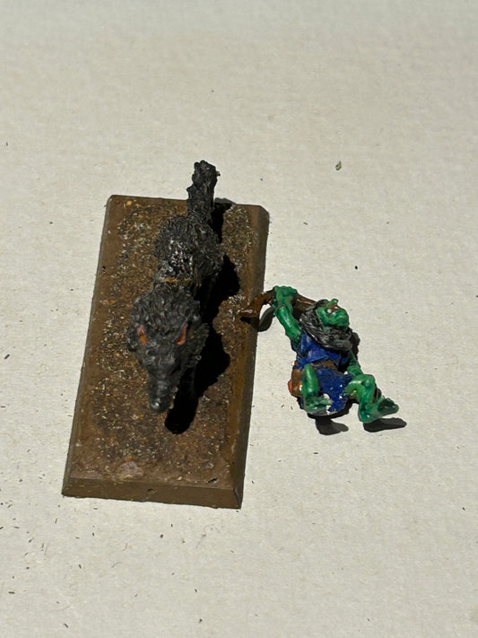 Warhammer fantasy c21 wolf rider saggob goblins