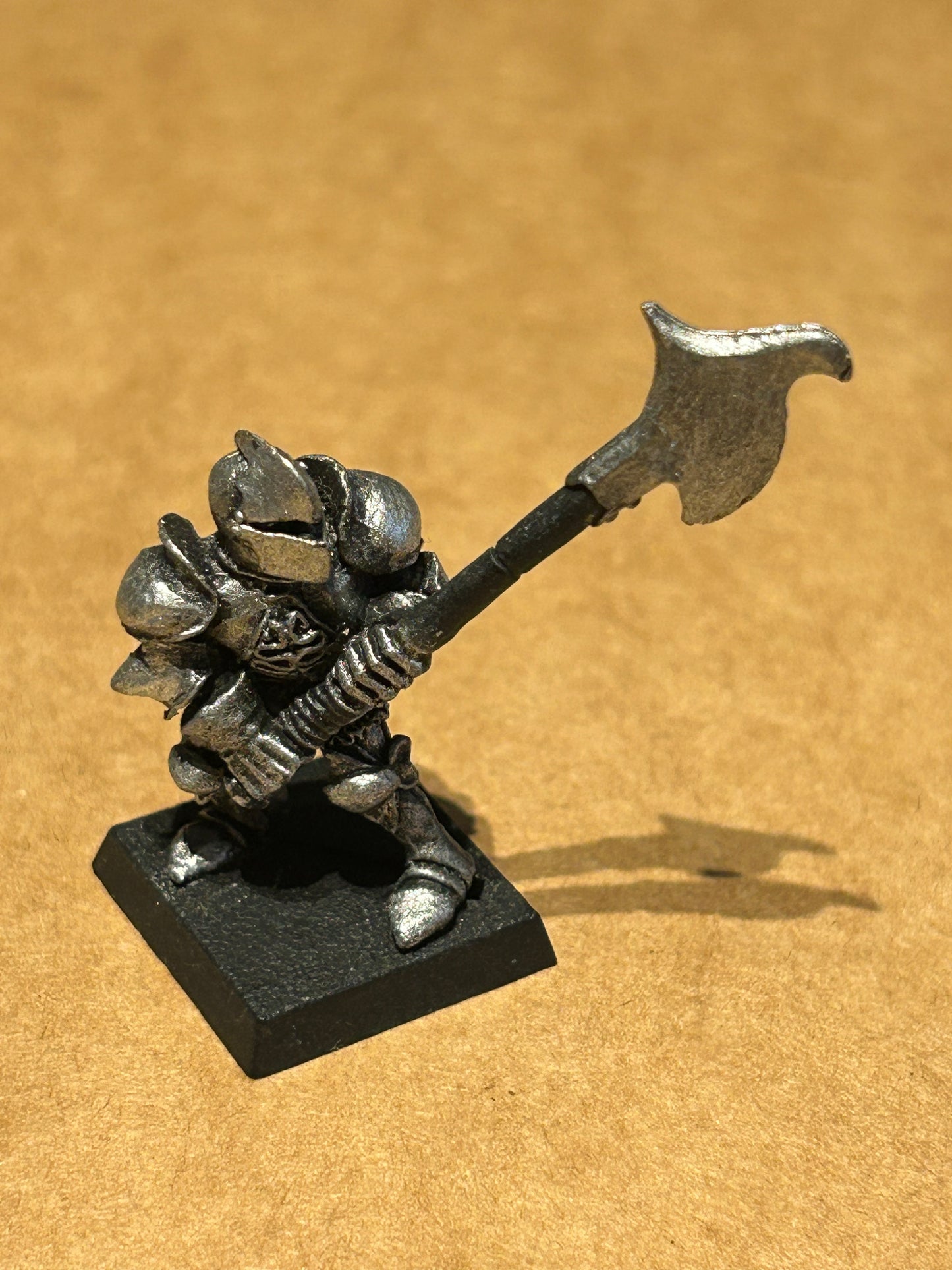 Warhammer Citadel F2 Fighter Lord Of Battle - Josef Brightaxe 1060 empire bretonnian