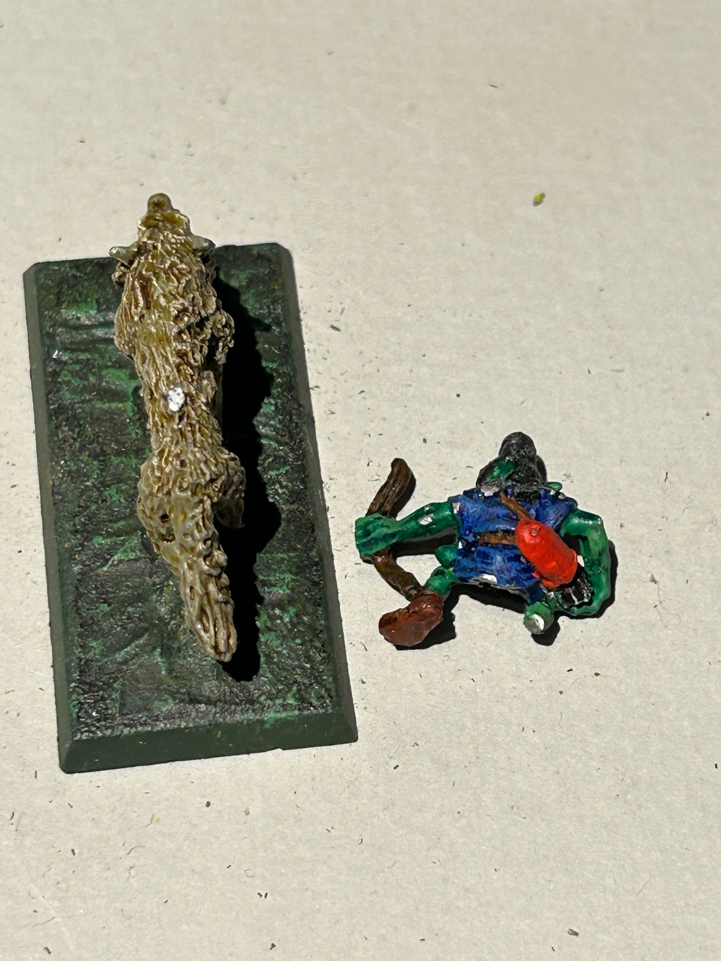 Warhammer fantasy c21 wolf rider dugblog goblins (missing his foot)