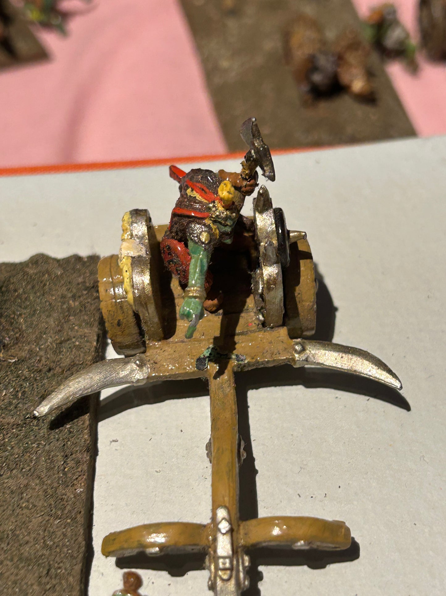 Games Workshop Citadel BN1 Chronicle Goblin Warlord Chariot Complete Nick Lund