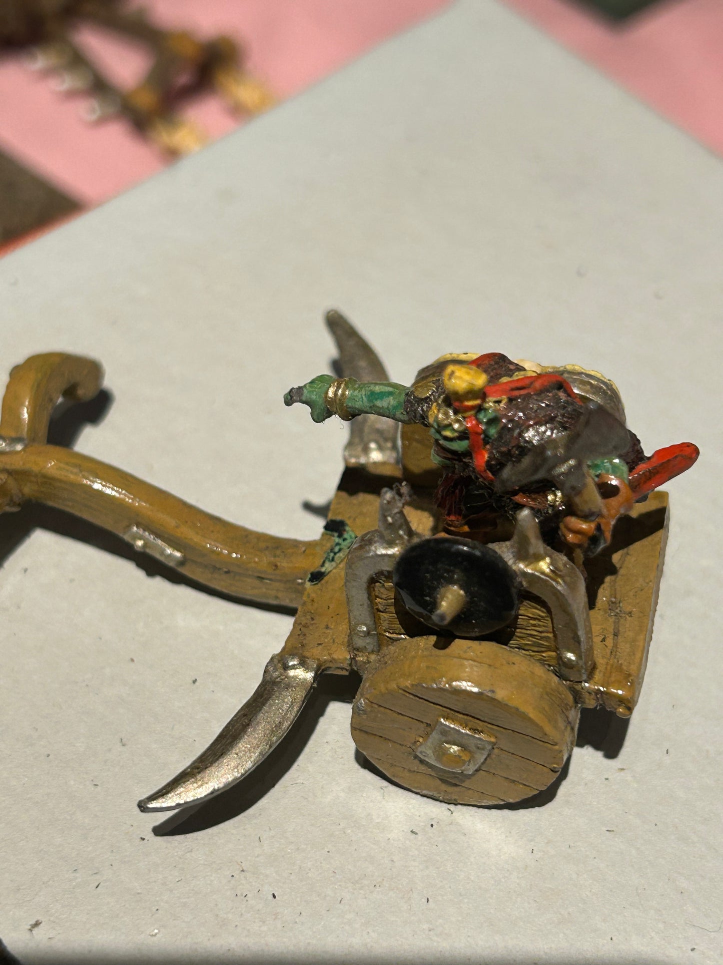 Games Workshop Citadel BN1 Chronicle Goblin Warlord Chariot Complete Nick Lund