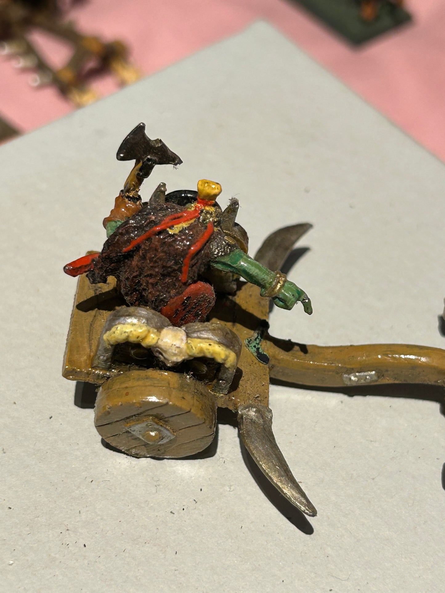 Games Workshop Citadel BN1 Chronicle Goblin Warlord Chariot Complete Nick Lund