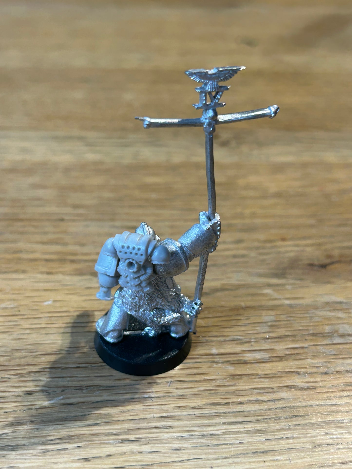 Space Marine Space Wolves Wolf Guard Company Standard 2nd Ed Metal Citadel