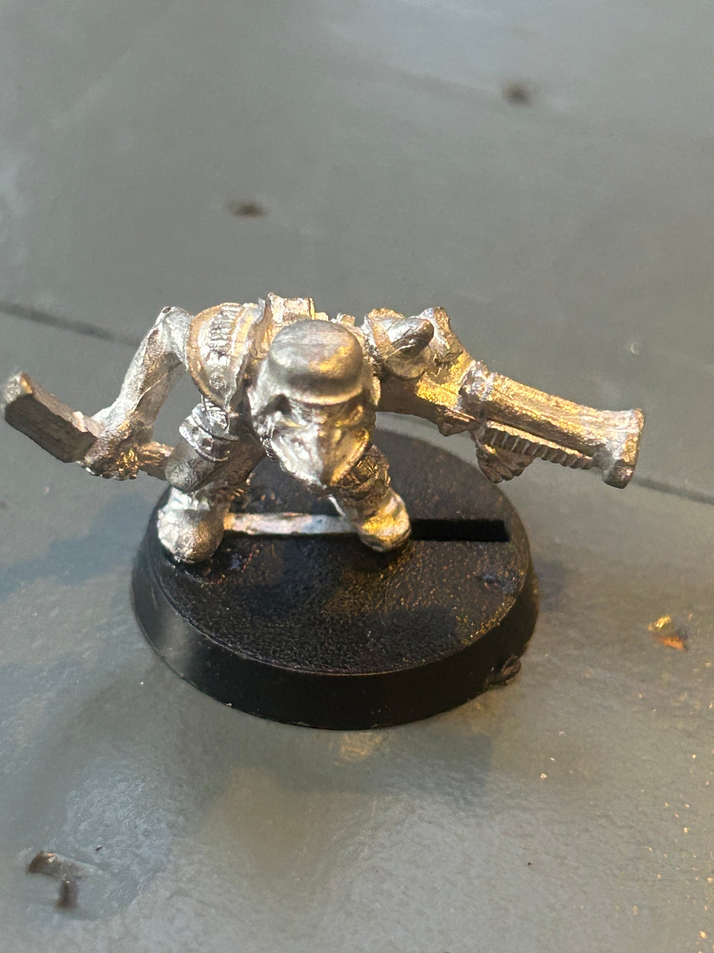 ERT06 Space Goblin / Gretchin with Sawn-Off Rogue Trader Citadel Metal 40k