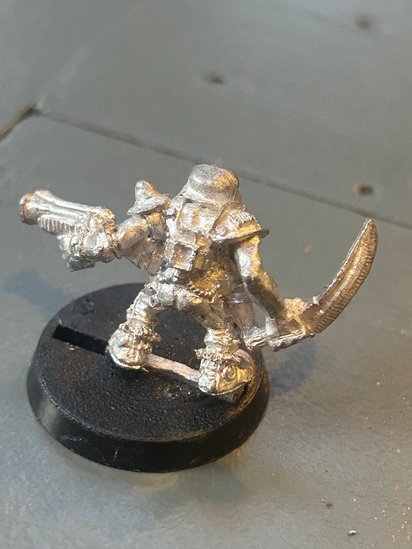 ERT06 Space Goblin / Gretchin with Sawn-Off Rogue Trader Citadel Metal 40k