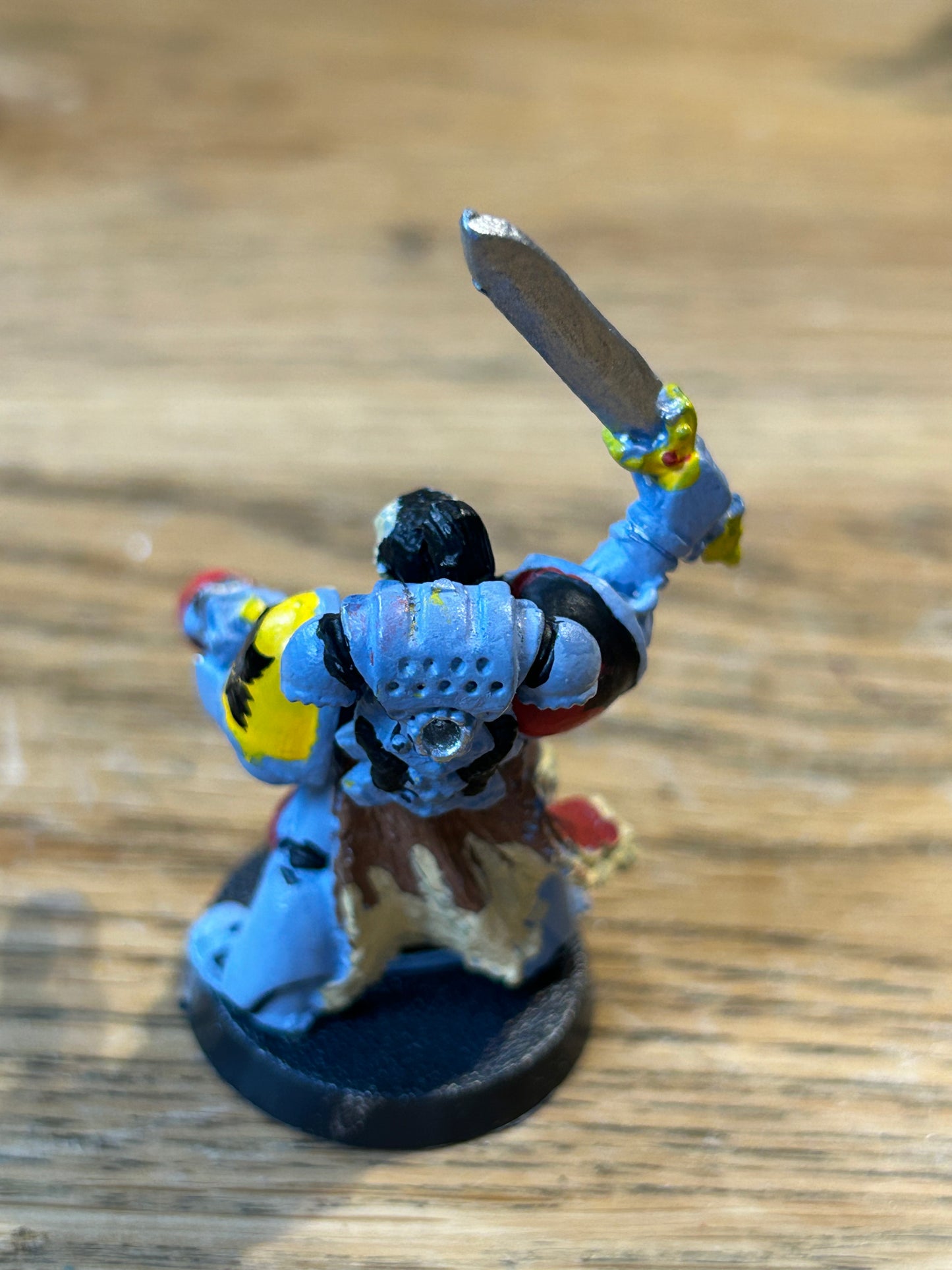 Space Marine Space Wolves Grey Hunter Sergeant 2nd Ed Metal Citadel