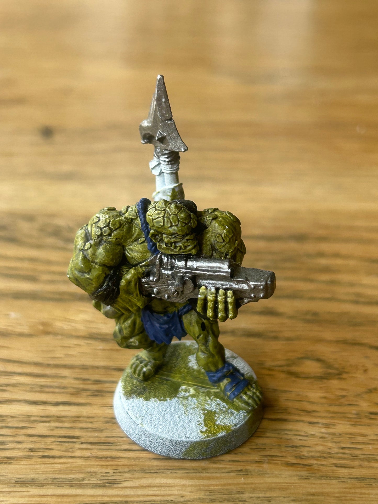 Games Workshop Necromunda Scavvy Scaly with Scatter Cannon Scavvies Painted GW