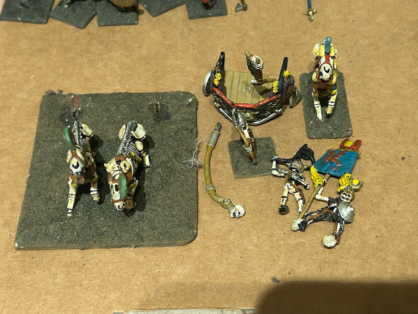 Grenadier Models Masterpiece Edition War Chariot Of The Undead Legion (missing the two bits that connect the horses to the chariot)
