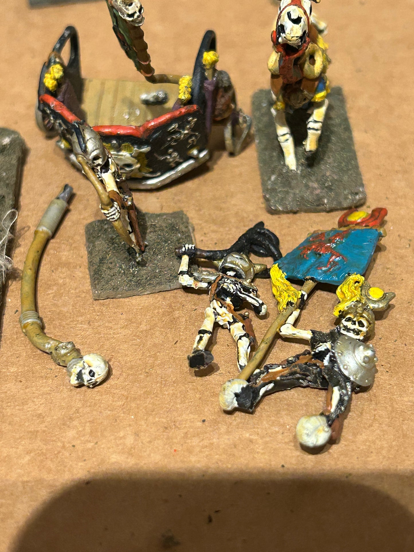 Grenadier Models Masterpiece Edition War Chariot Of The Undead Legion (missing the two bits that connect the horses to the chariot)