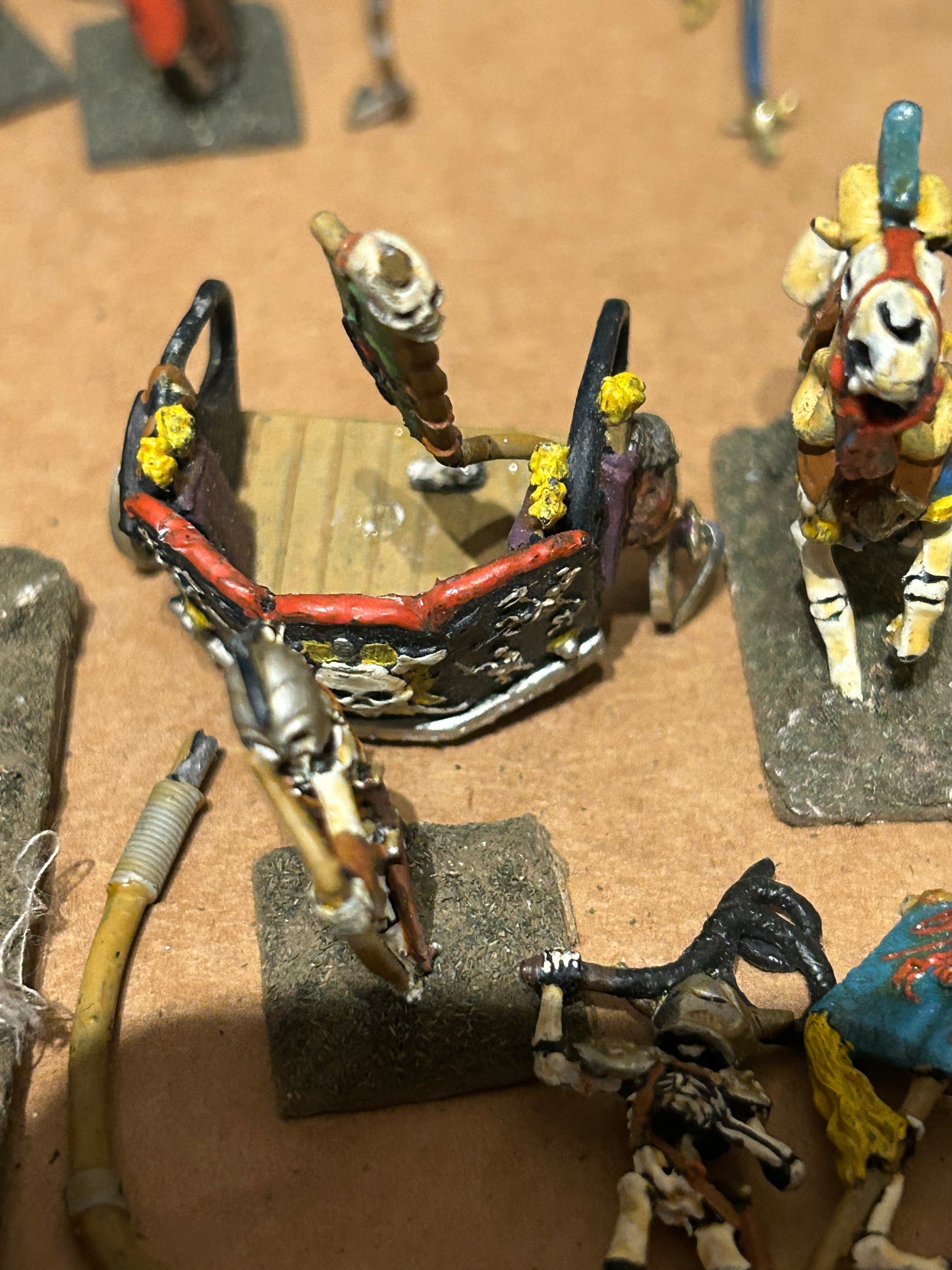 Grenadier Models Masterpiece Edition War Chariot Of The Undead Legion (missing the two bits that connect the horses to the chariot)