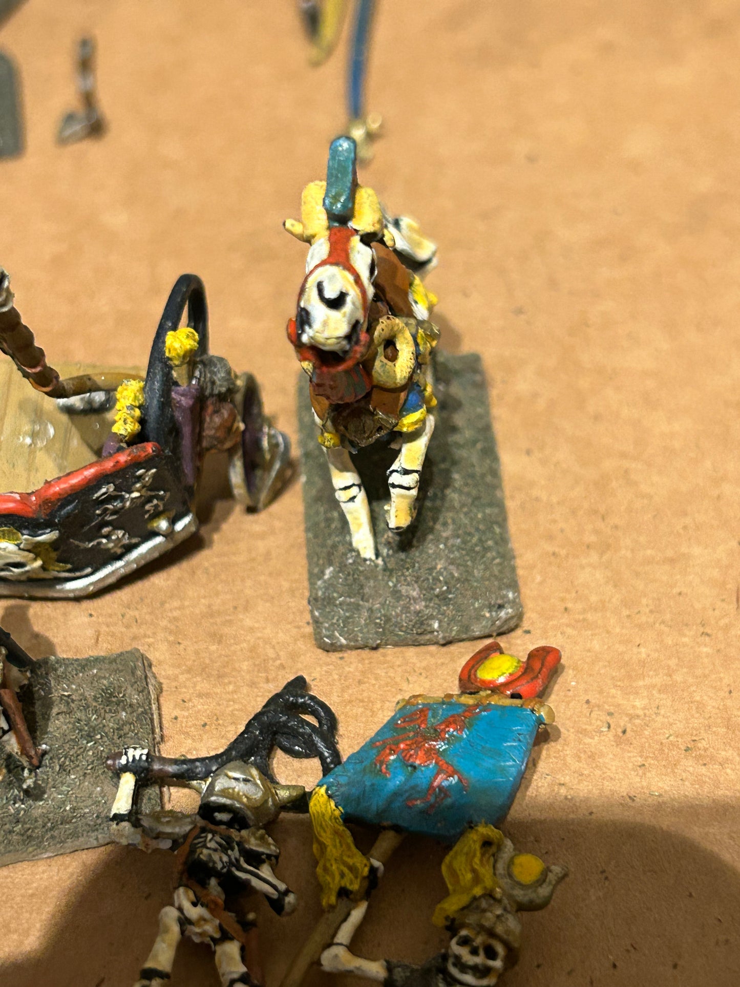 Grenadier Models Masterpiece Edition War Chariot Of The Undead Legion (missing the two bits that connect the horses to the chariot)