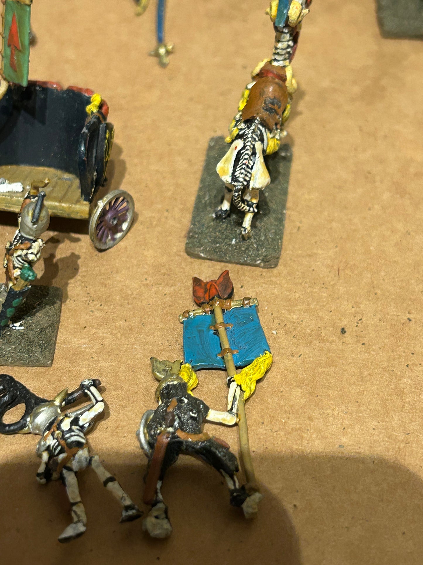 Grenadier Models Masterpiece Edition War Chariot Of The Undead Legion (missing the two bits that connect the horses to the chariot)