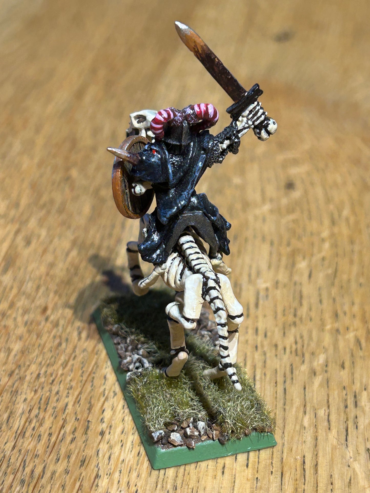 Warhammer Fantasy Undead Skeleton Horseman with sword Horsemen Games Workshop Citadel