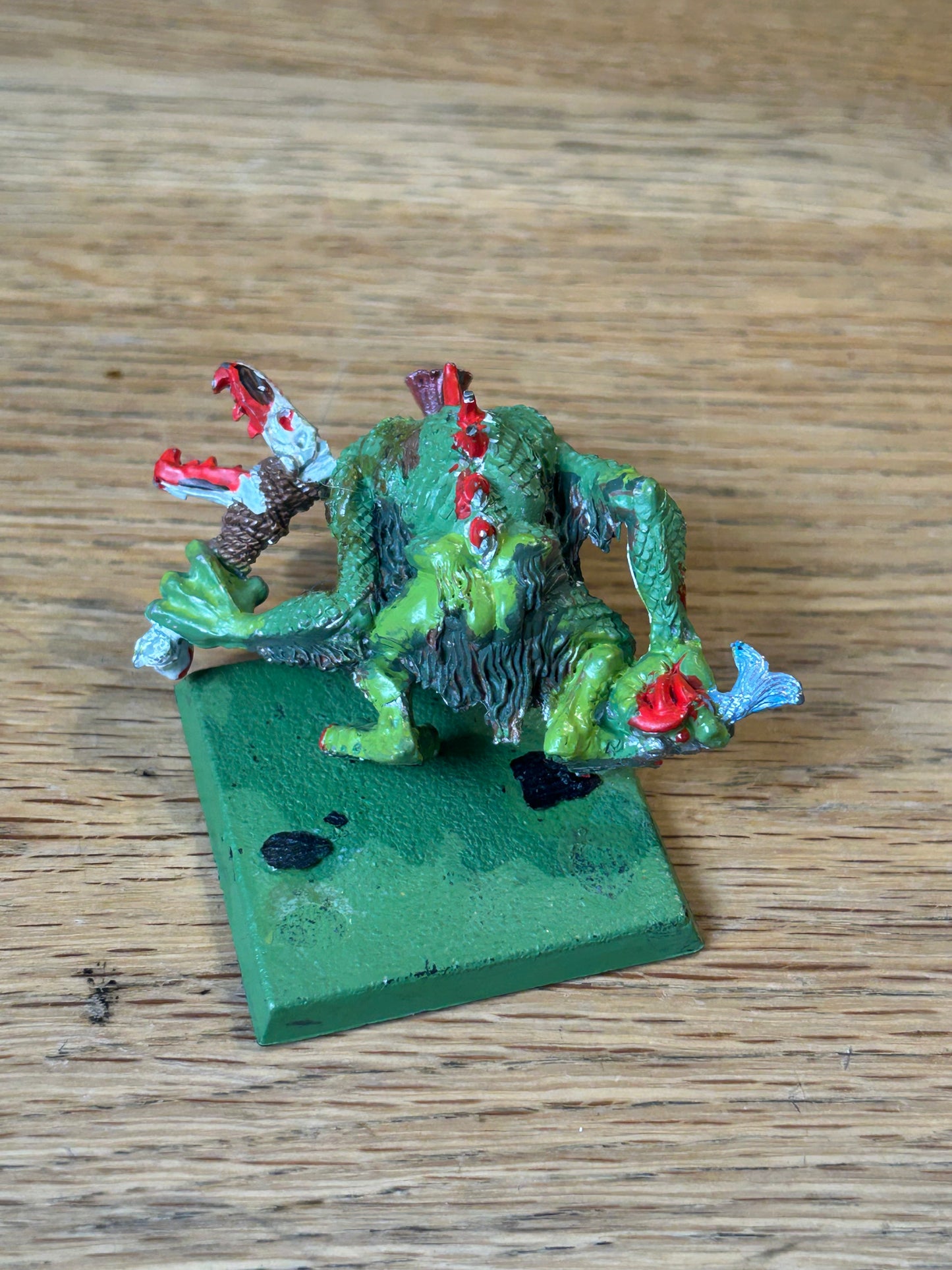 Warhammer fantasy old world orcs and goblin river troll metal