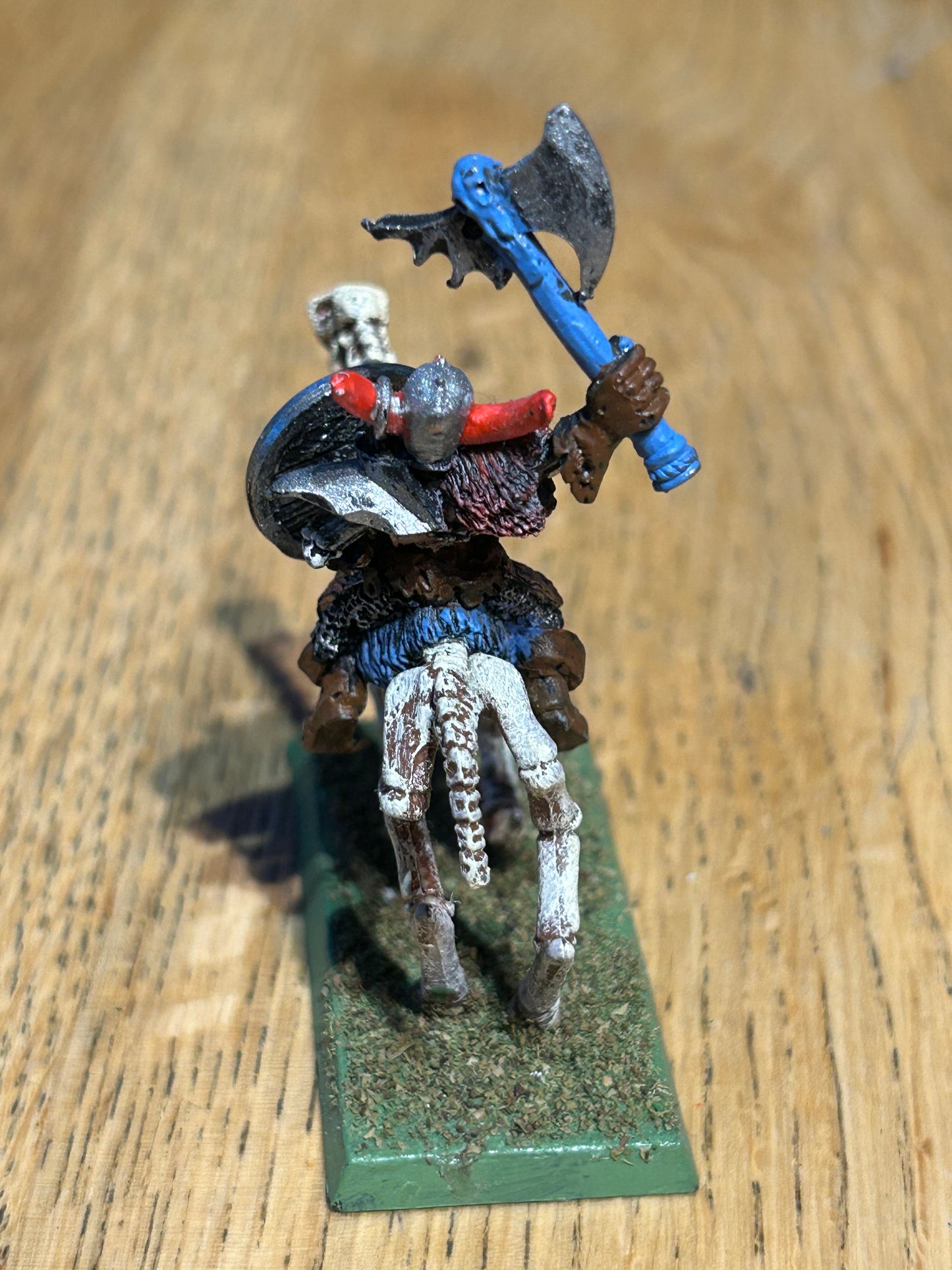Warhammer Fantasy Undead Skeleton Horseman with axe Horsemen Games Workshop Citadel