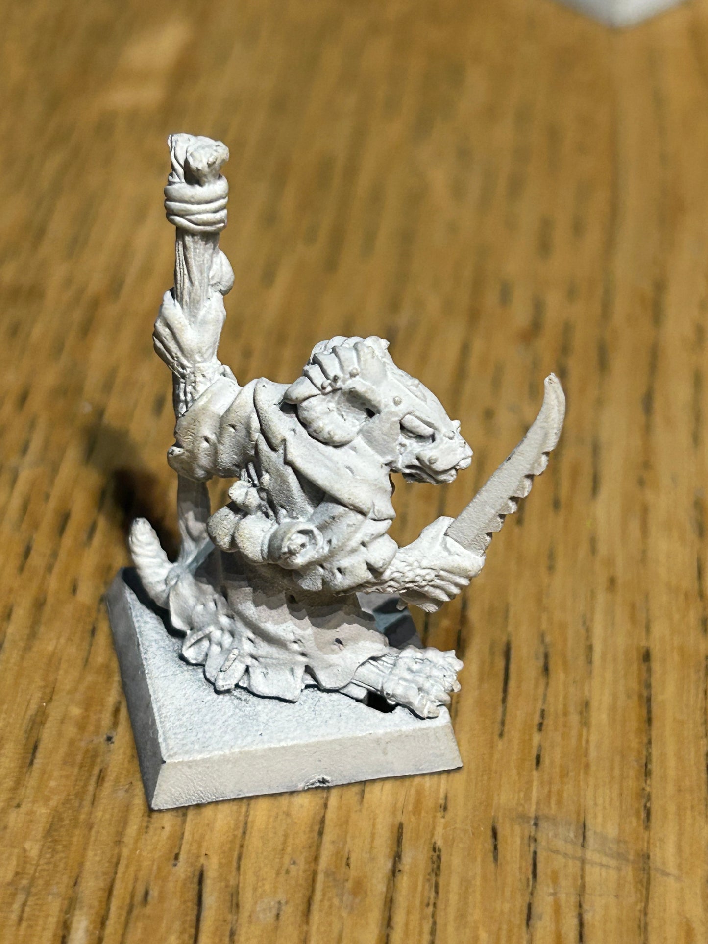 1987 Skaven C47 Chaos Ratmen Citadel Plague Monk