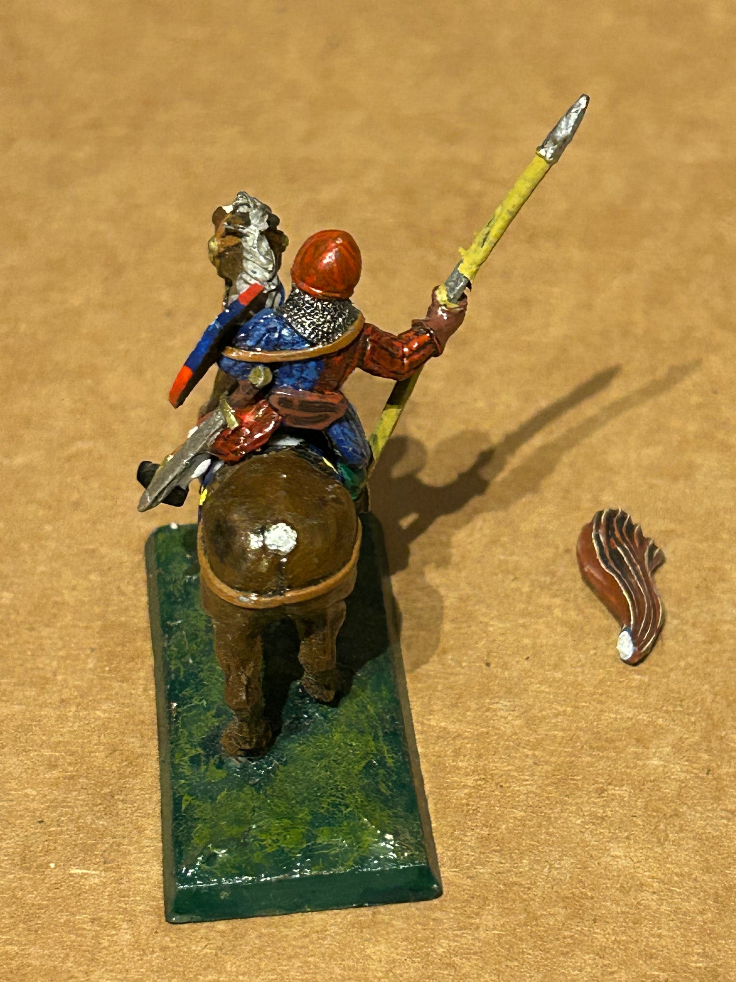 Warhammer fantasy bretonnian mounted man at arms