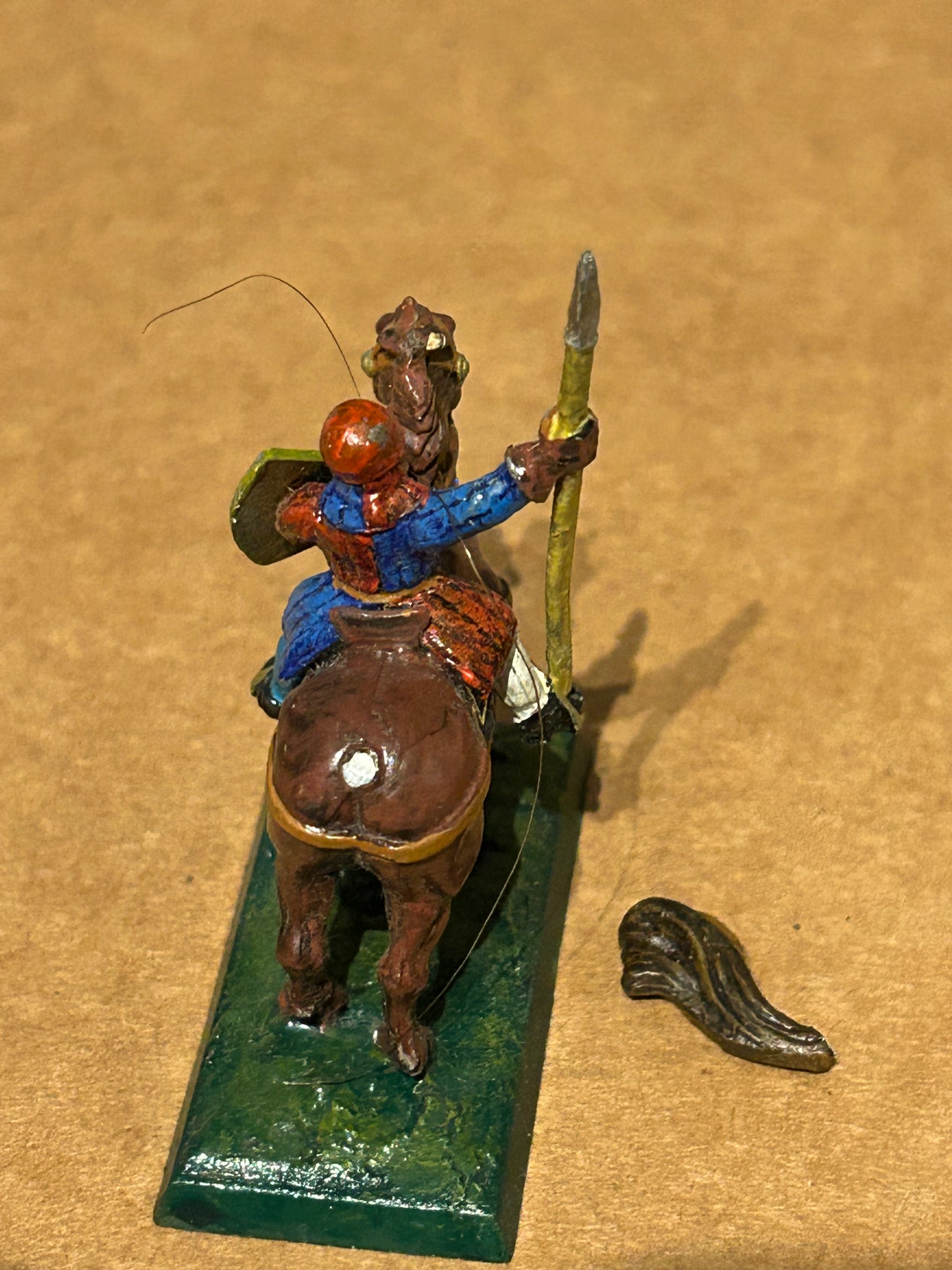 Warhammer fantasy bretonnian mounted man at arms