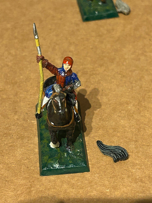 Warhammer fantasy bretonnian mounted man at arms