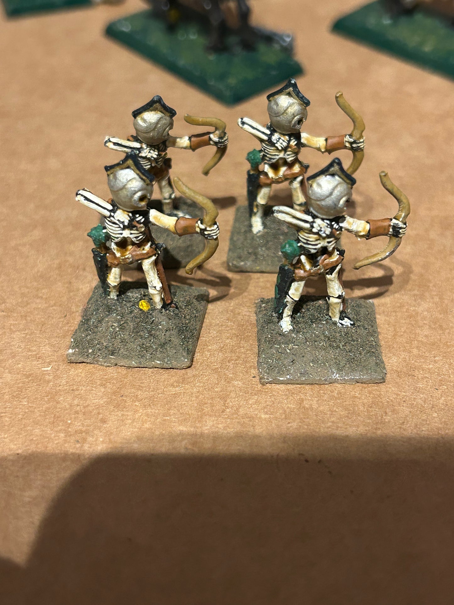 Grenadier models skeleton archer x 4