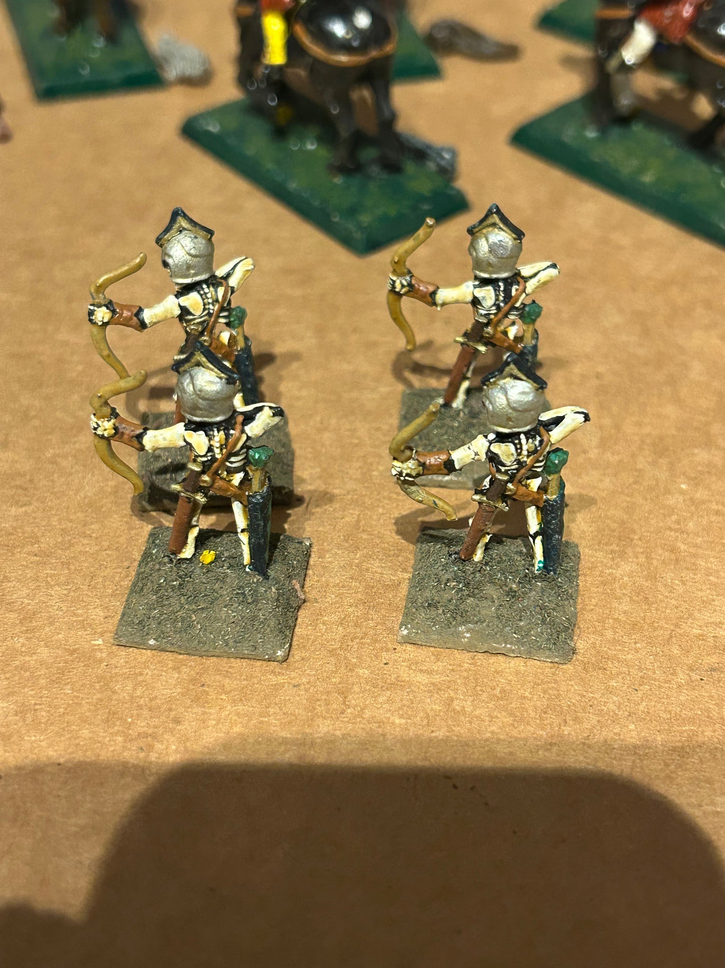 Grenadier models skeleton archer x 4